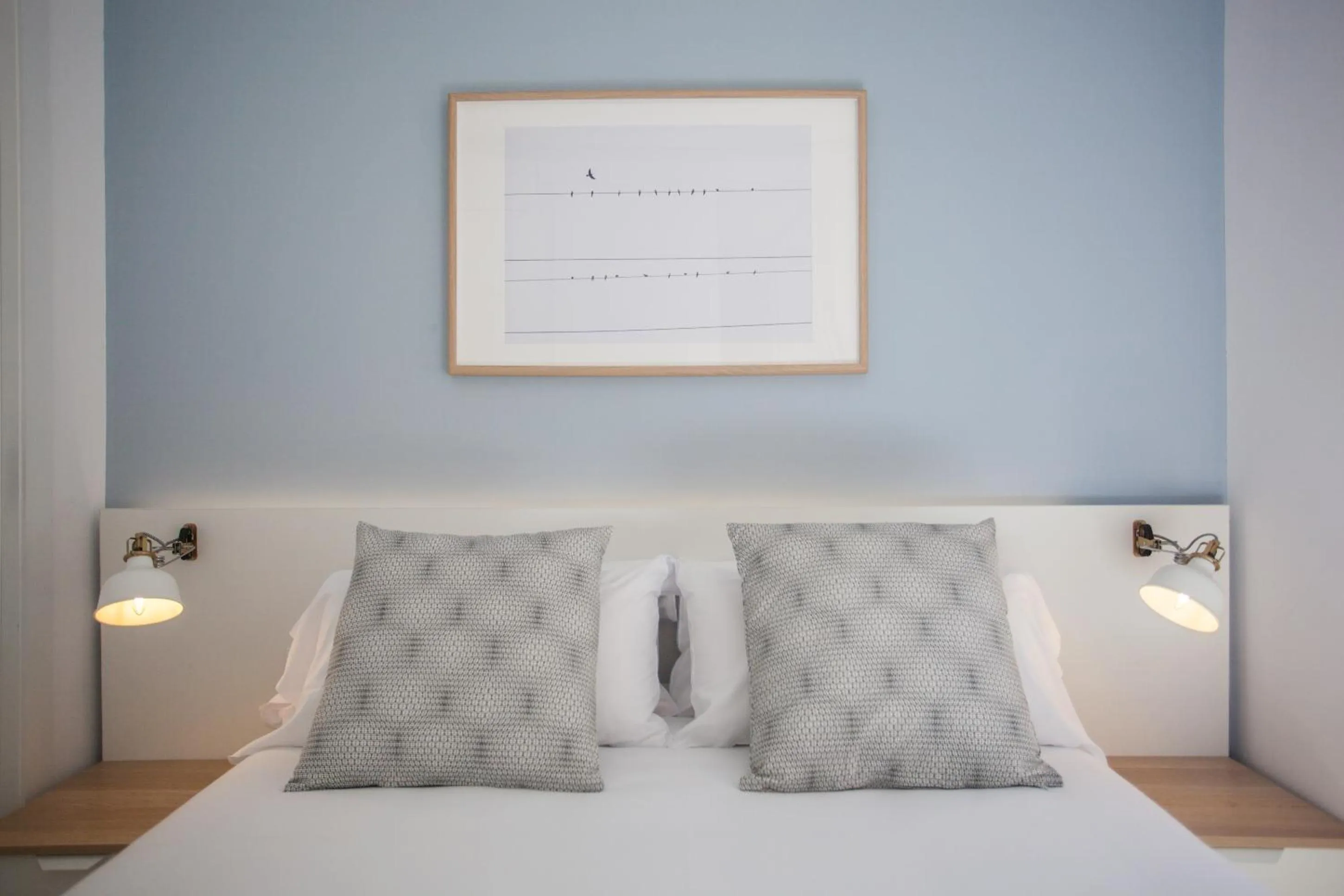 Bedroom, Bed in Apartment in Malasaña