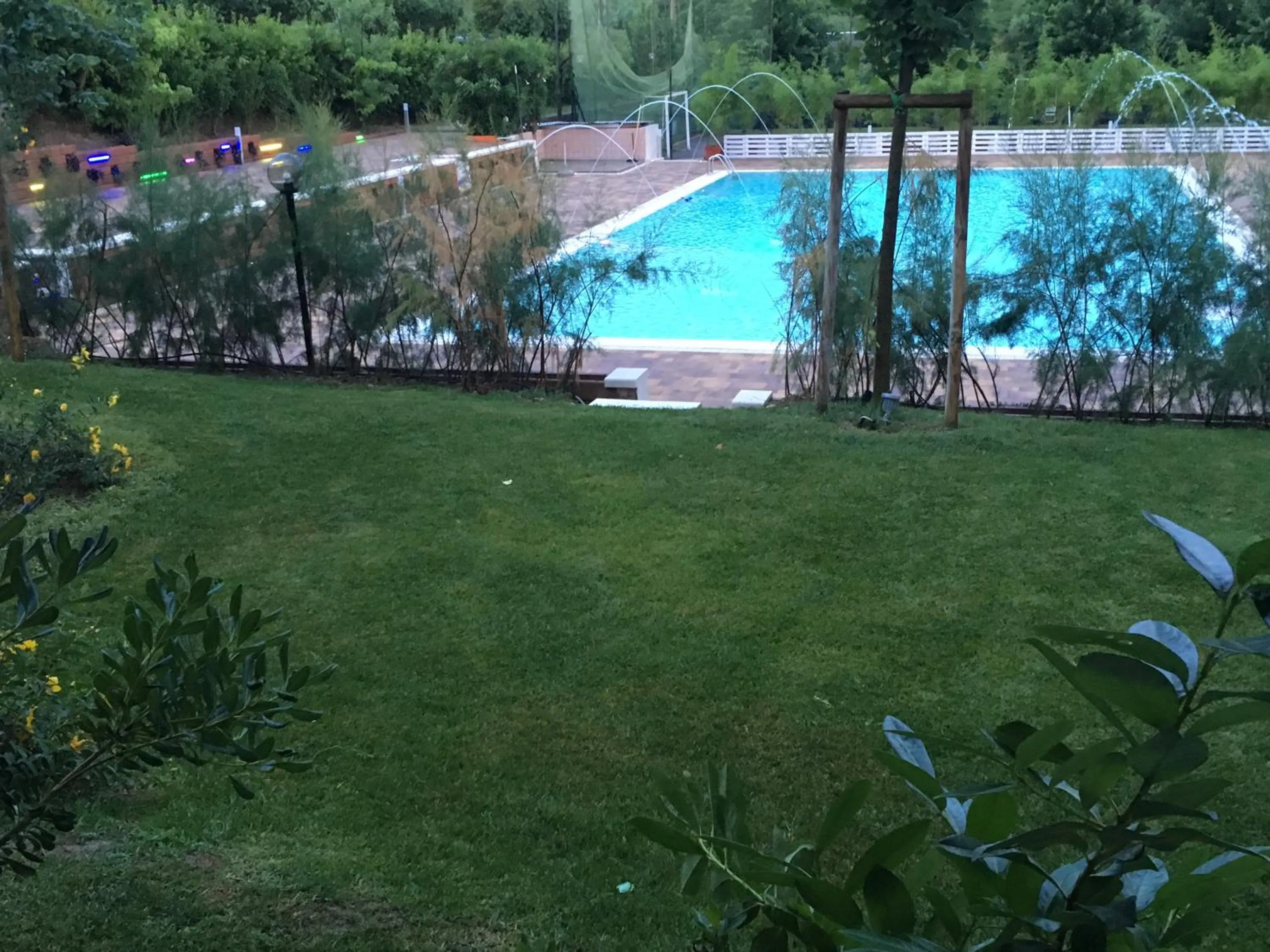 Pool view in Pineto Resort