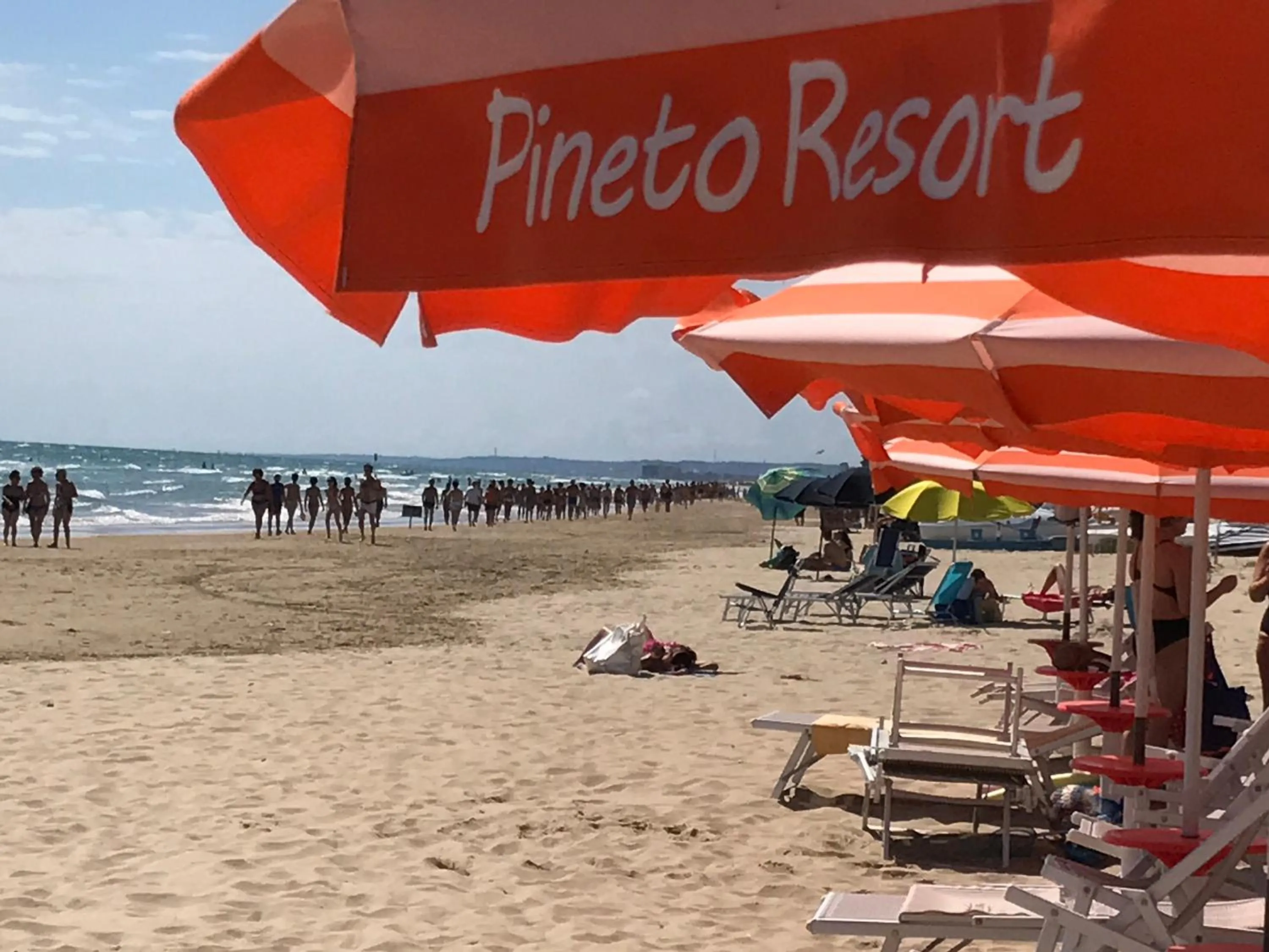 Beach in Pineto Resort