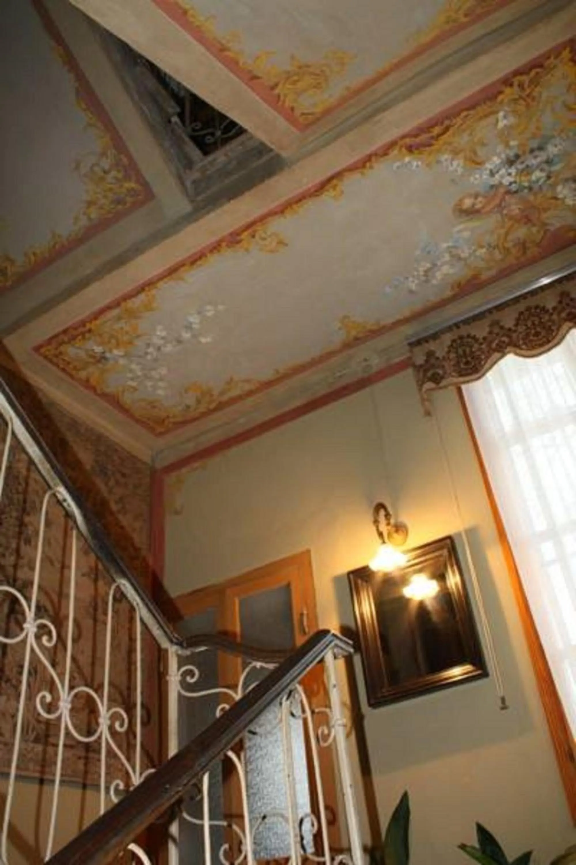 Decorative detail in B&b Villa Bornancini