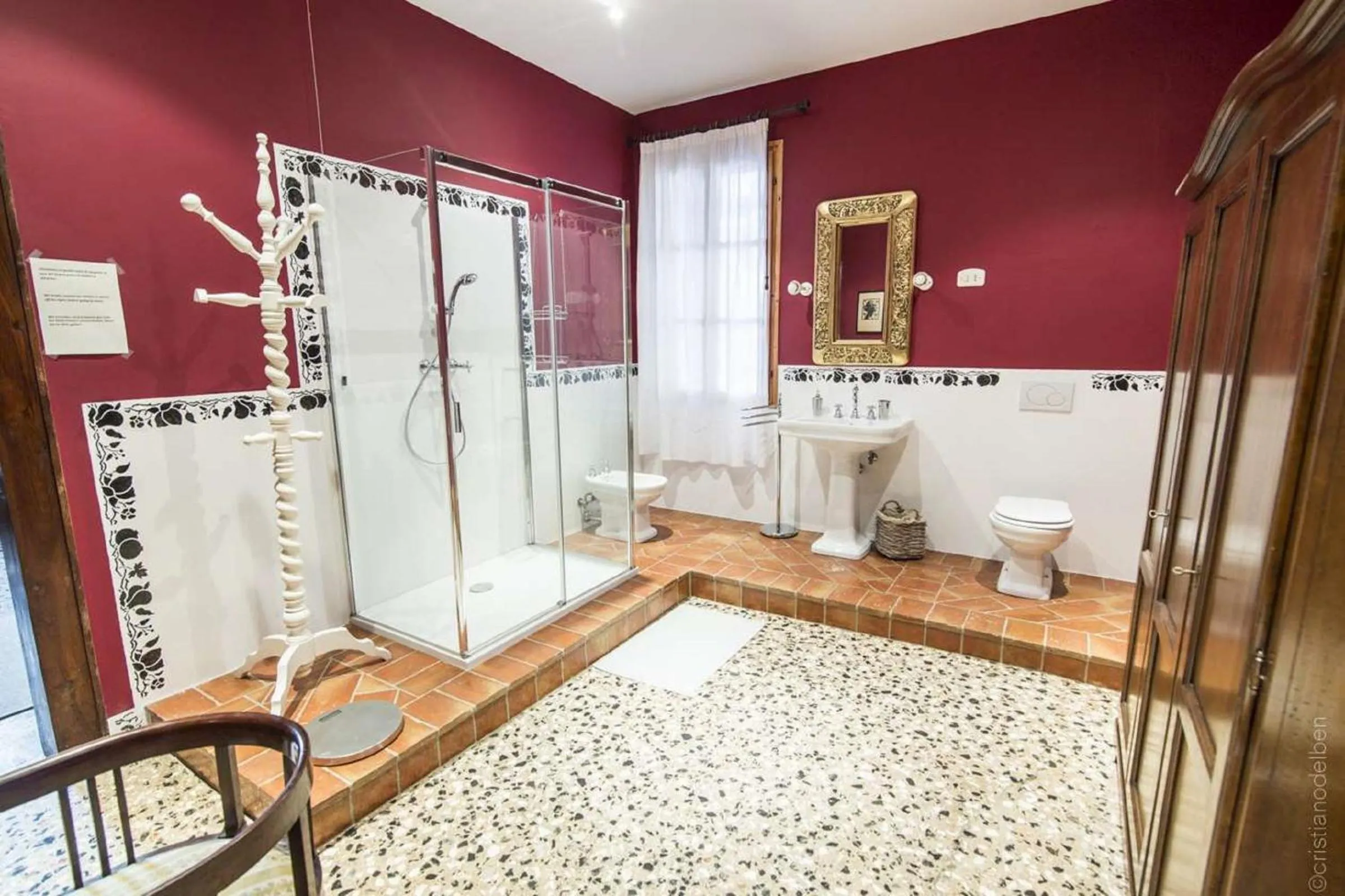 Bathroom in B&b Villa Bornancini