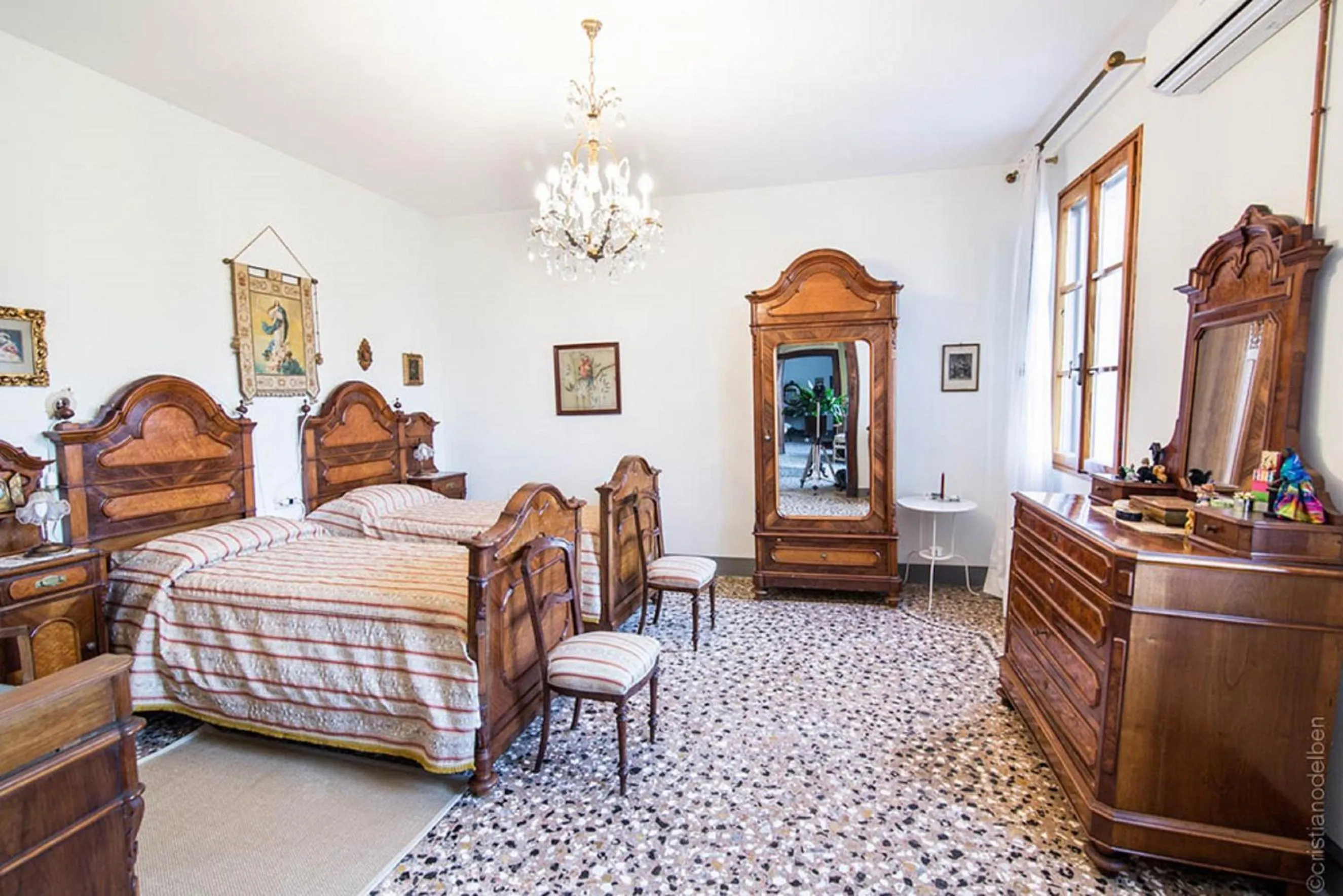 Bedroom, Bed in B&b Villa Bornancini