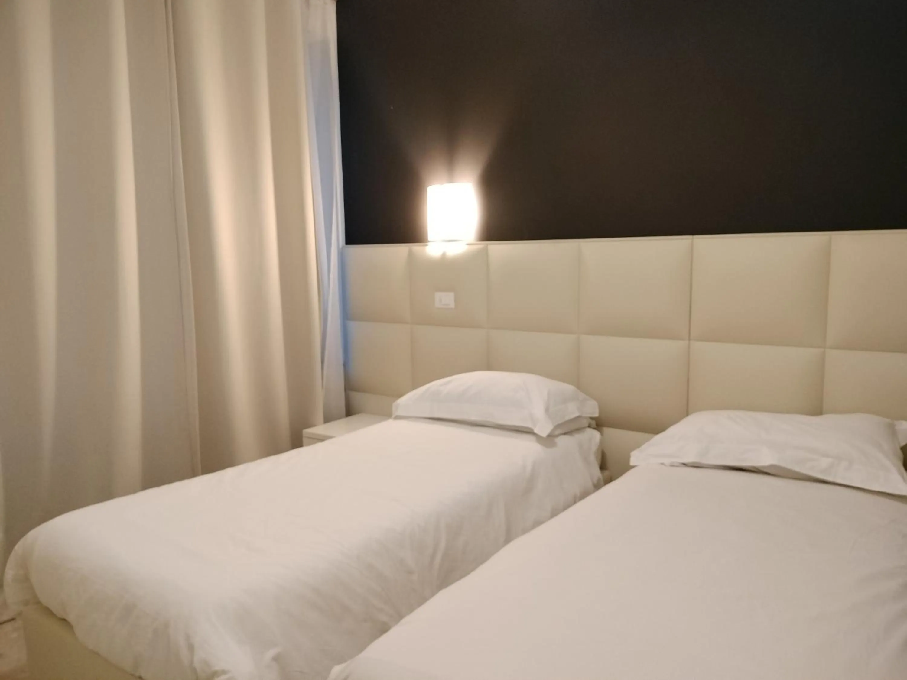Bed in Hotel Noventa