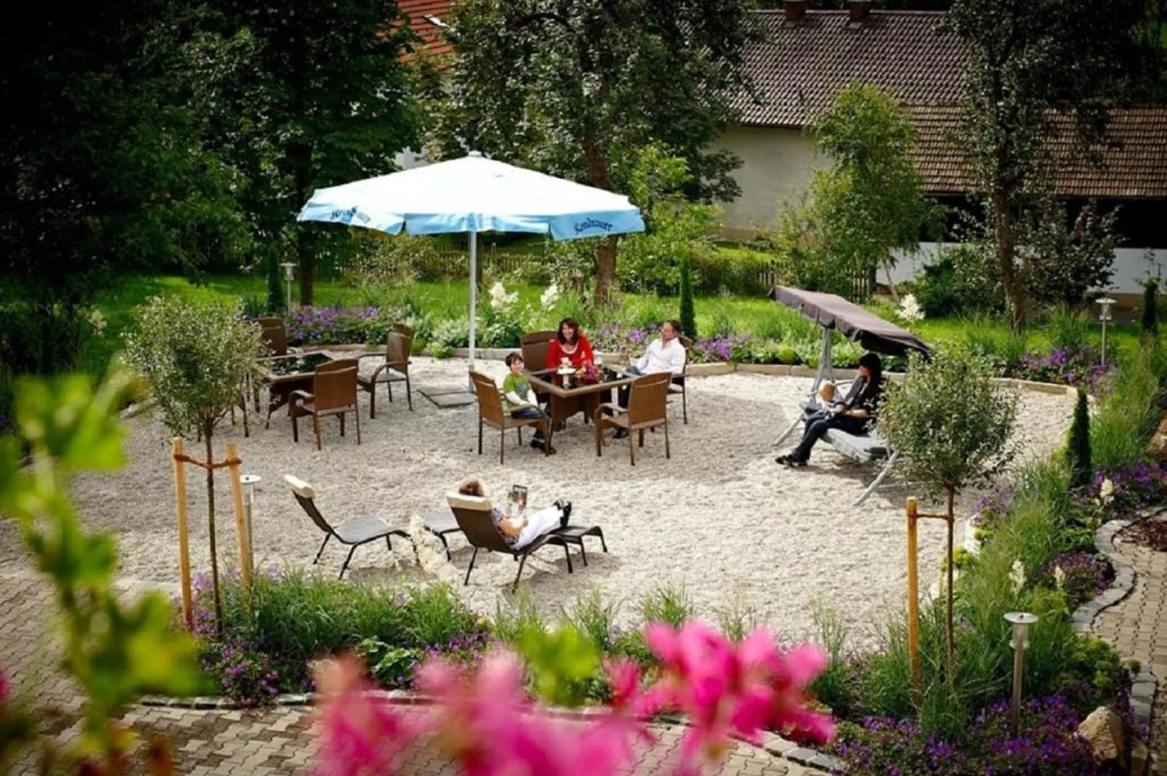 Patio in Landhotel Buchbergerhof