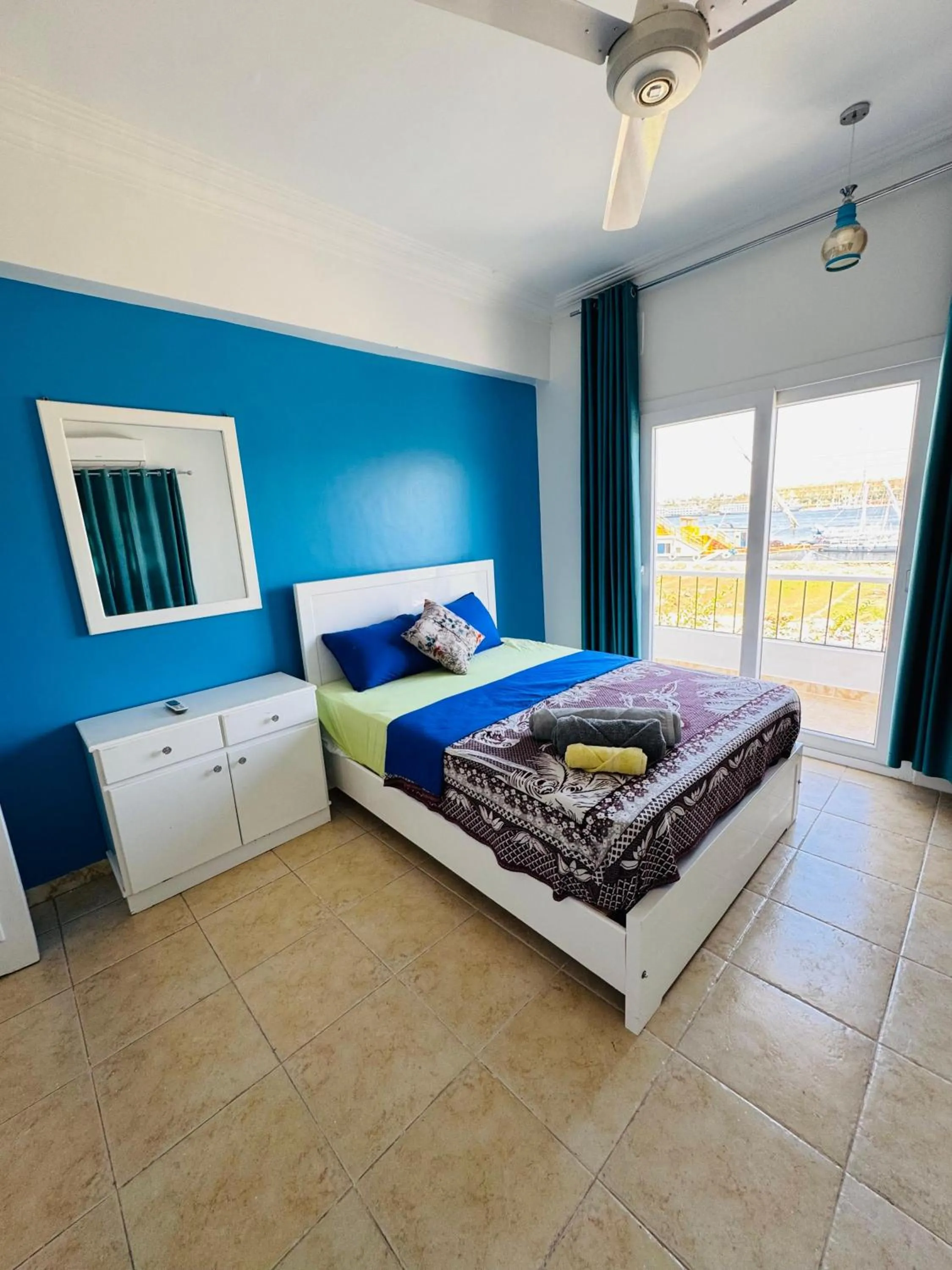 Bed in Luxor Guest House