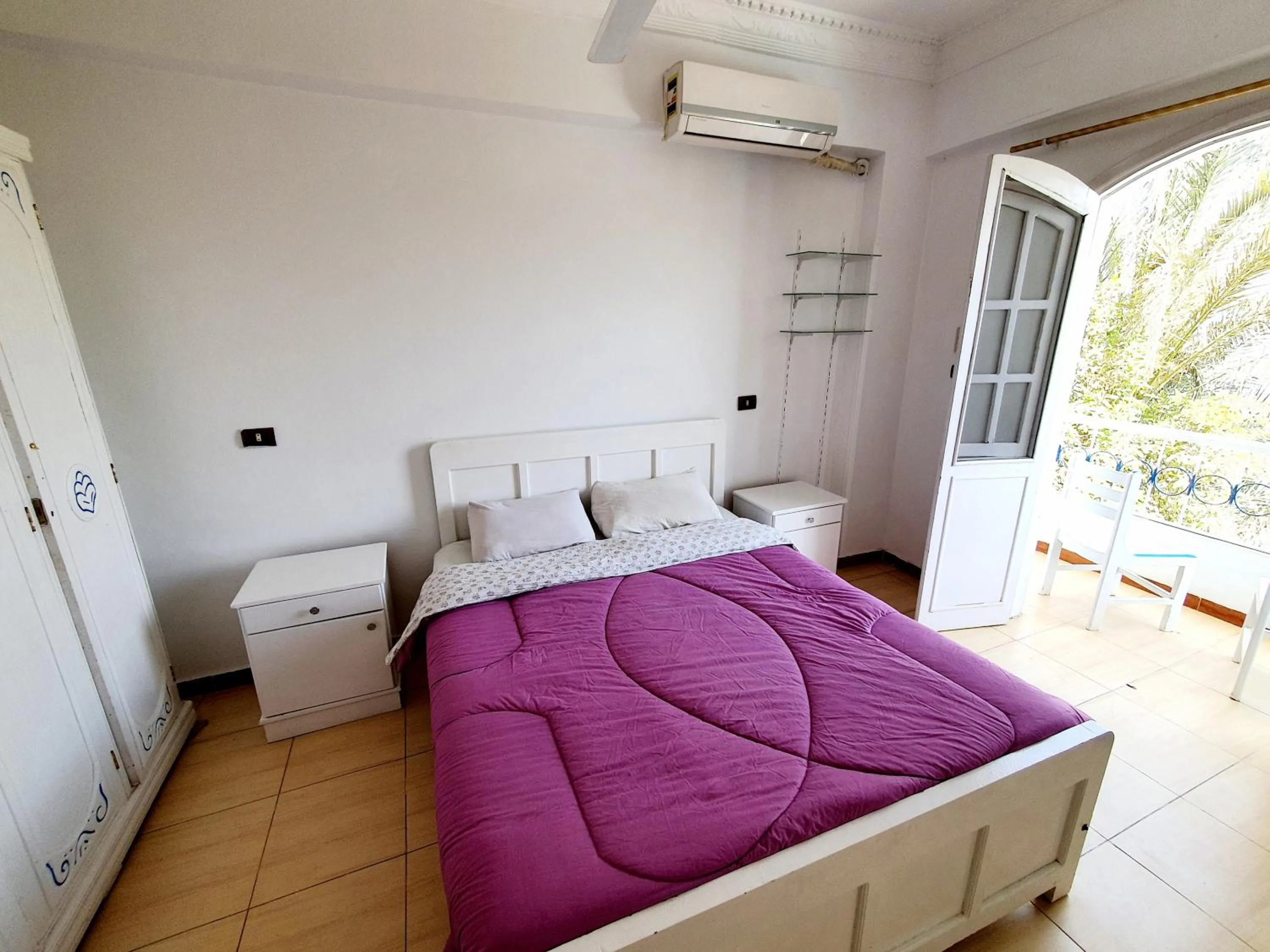 Bed in Luxor Guest House