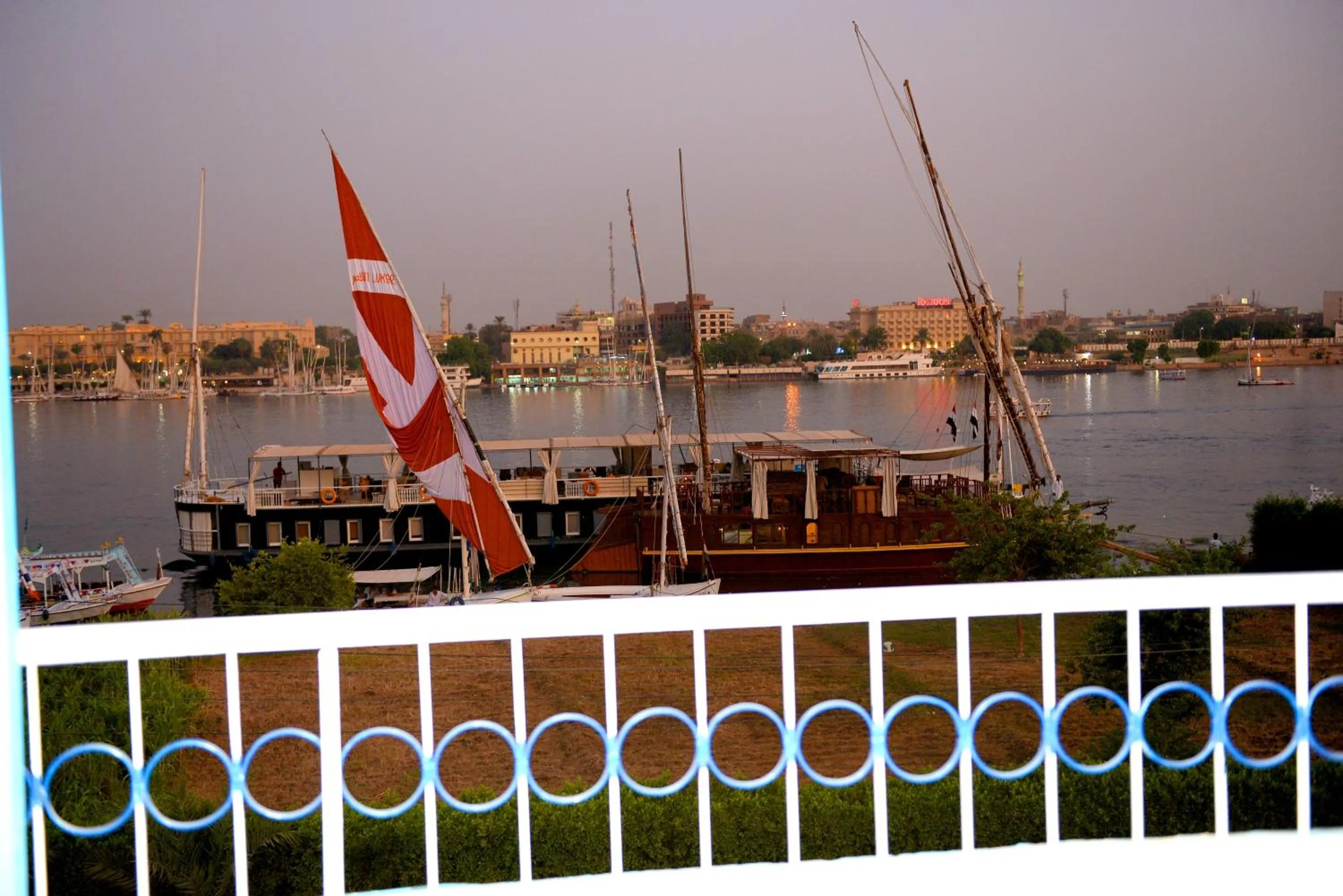Balcony/Terrace in Luxor Guest House
