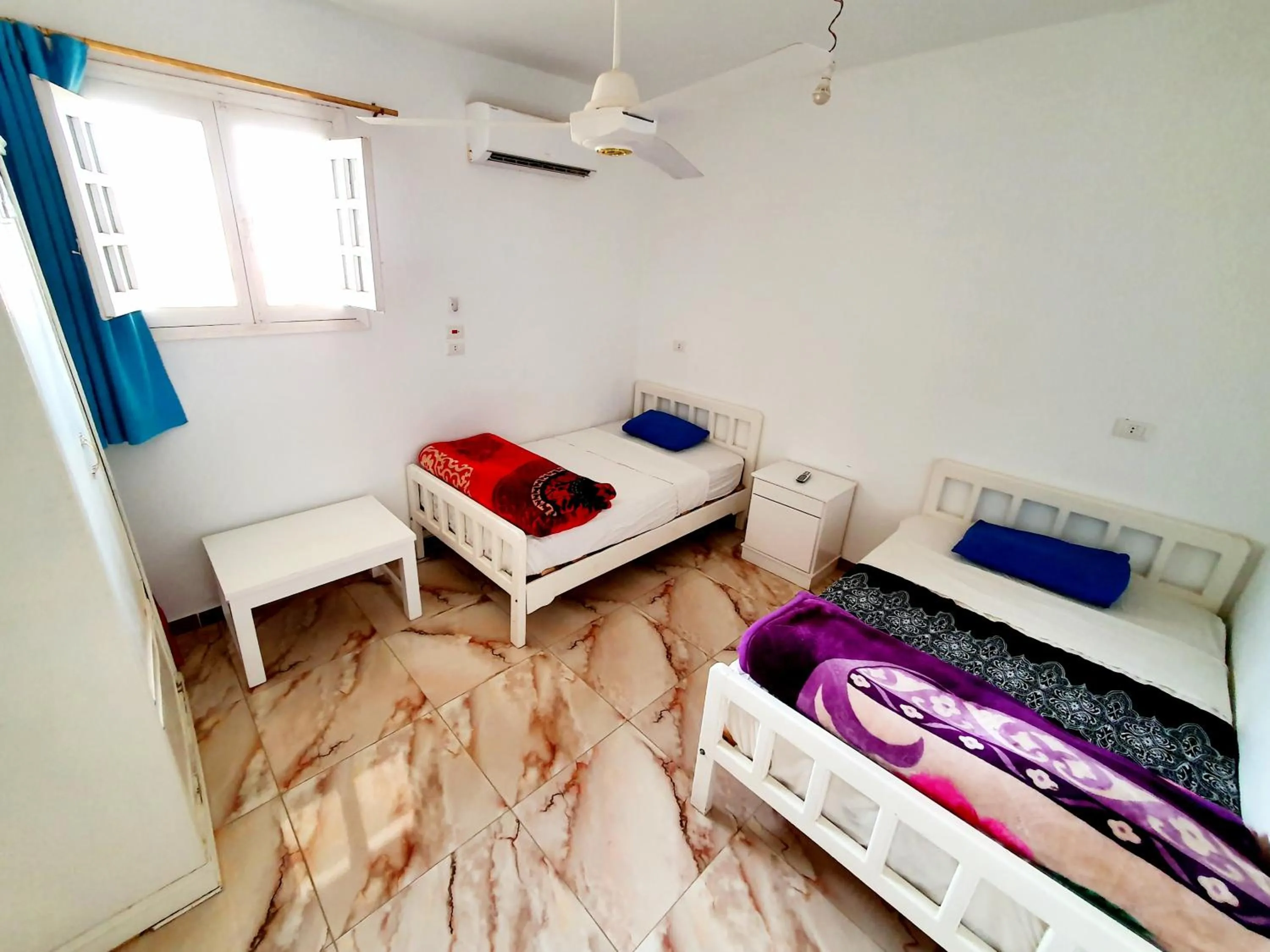 Bed in Luxor Guest House