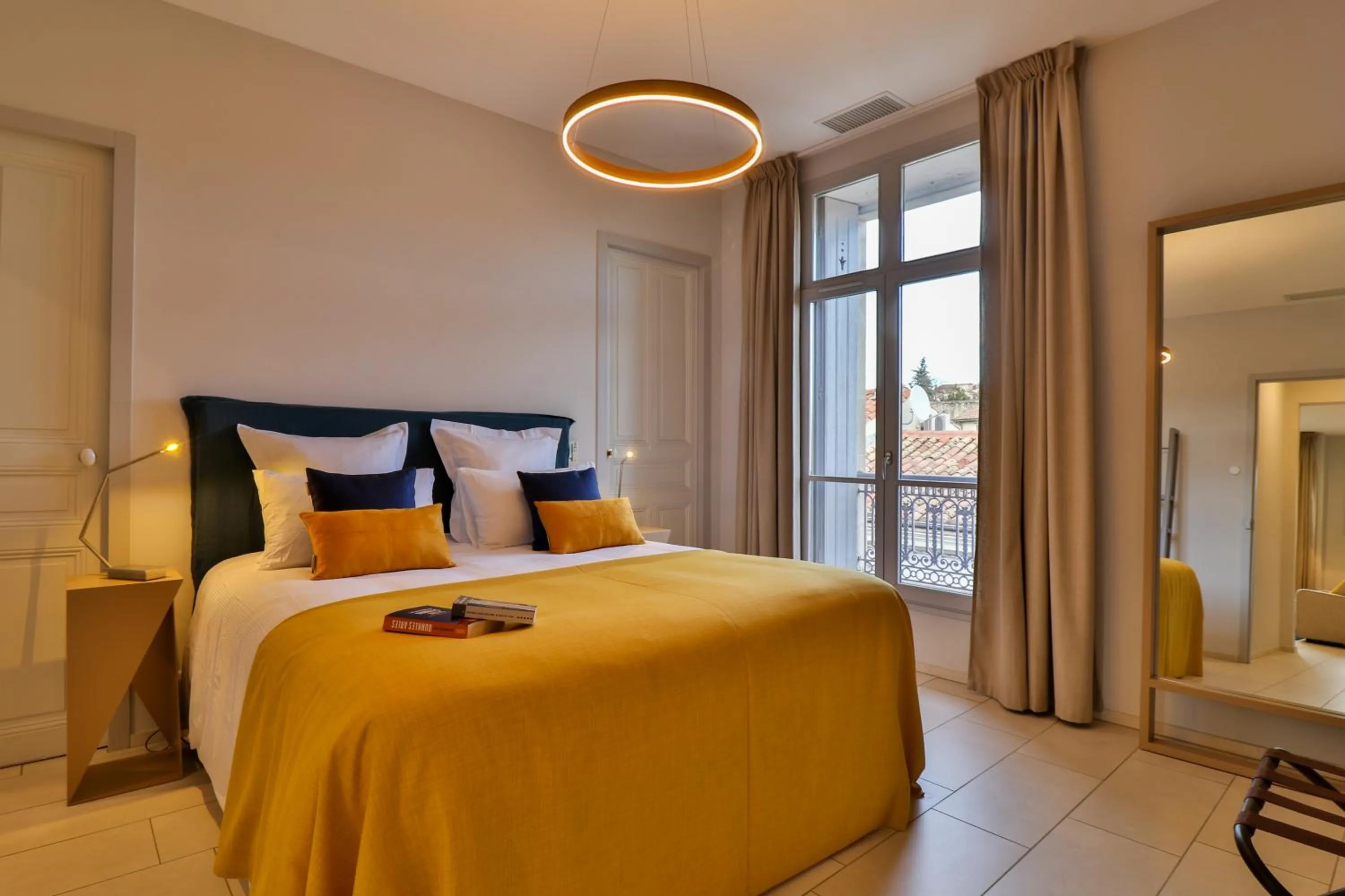 Bedroom, Bed in Villa Meridia