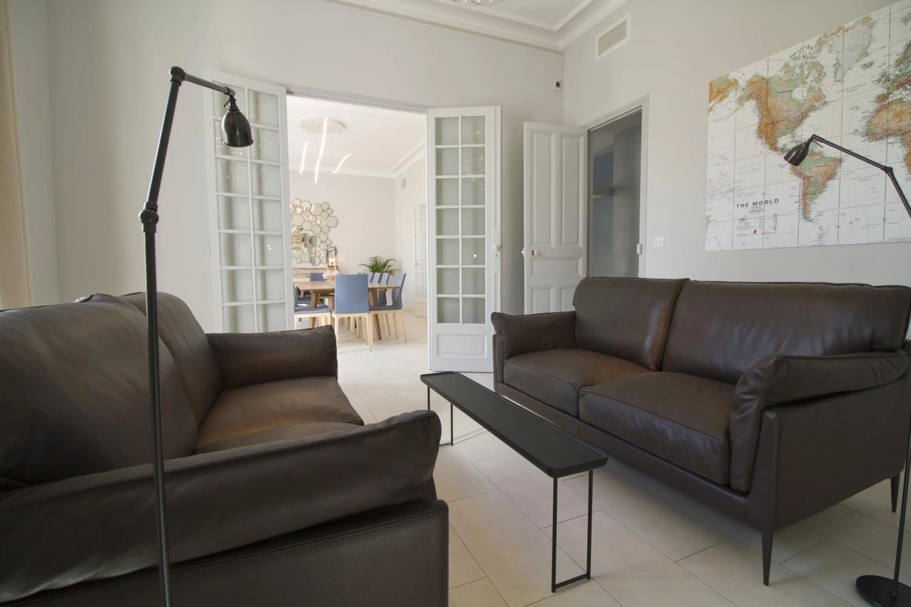 Communal lounge/ TV room in Villa Meridia