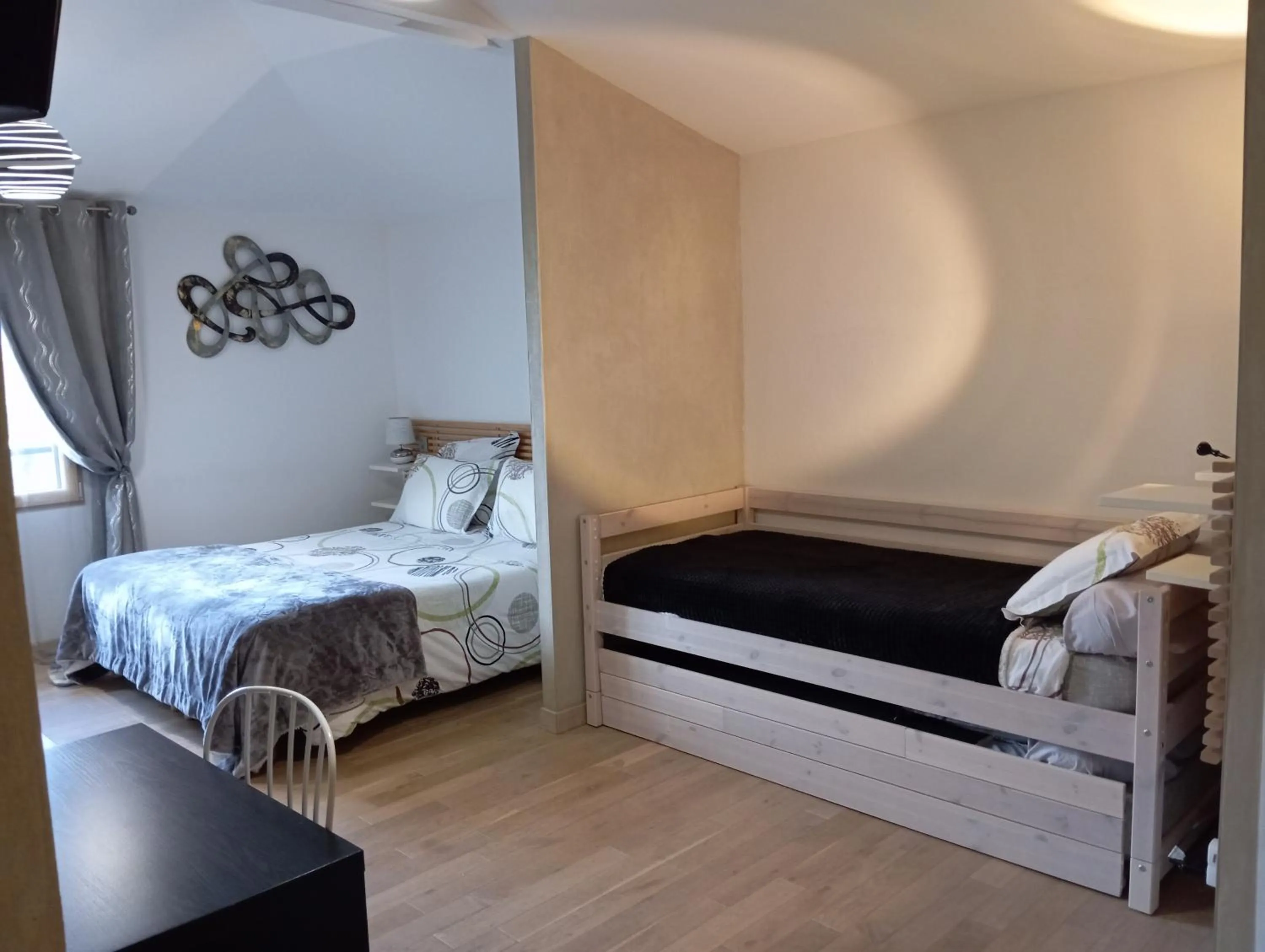 Bed in Homgaïa chambres d'hôtes