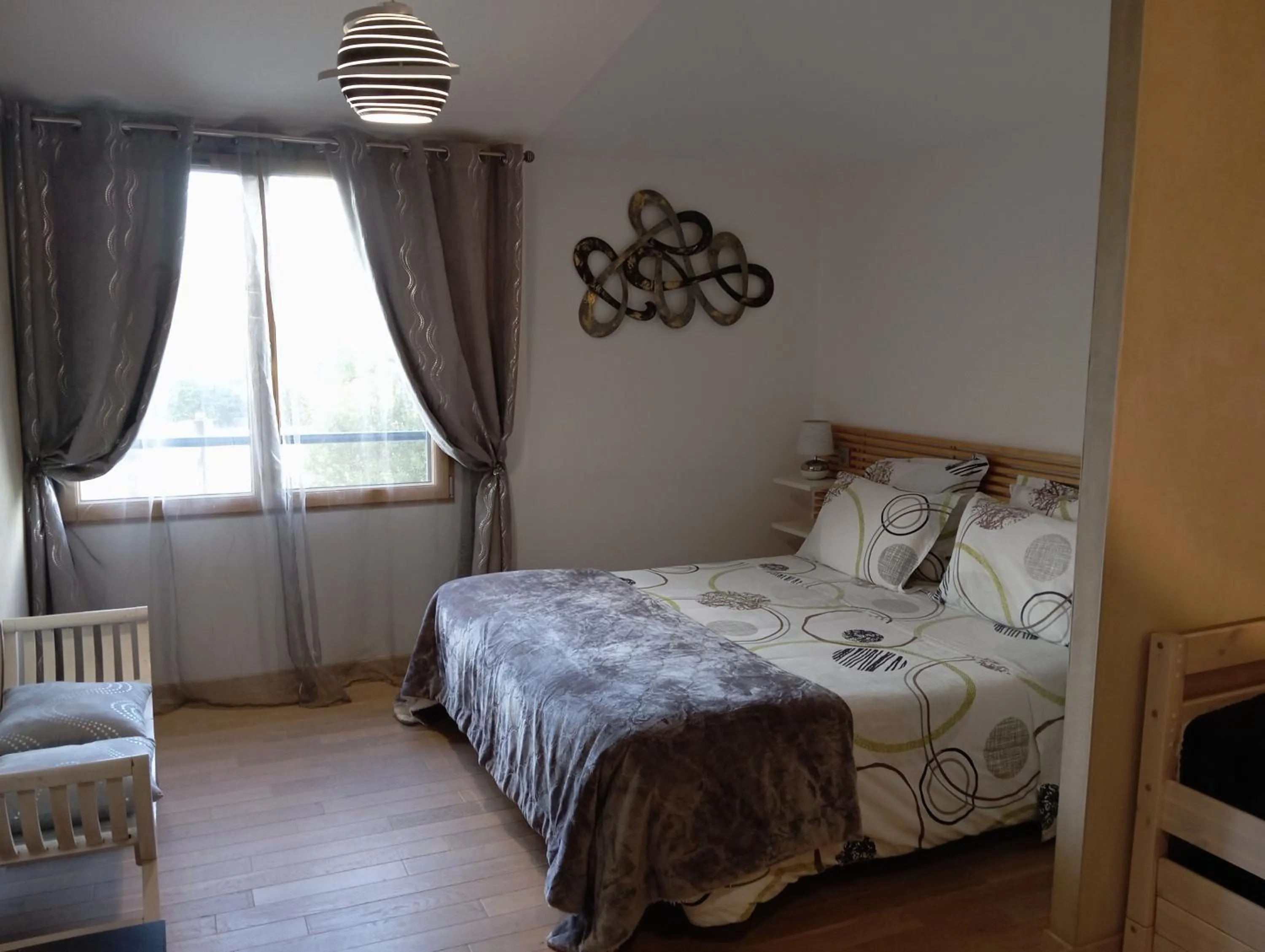 Bed in Homgaïa chambres d'hôtes