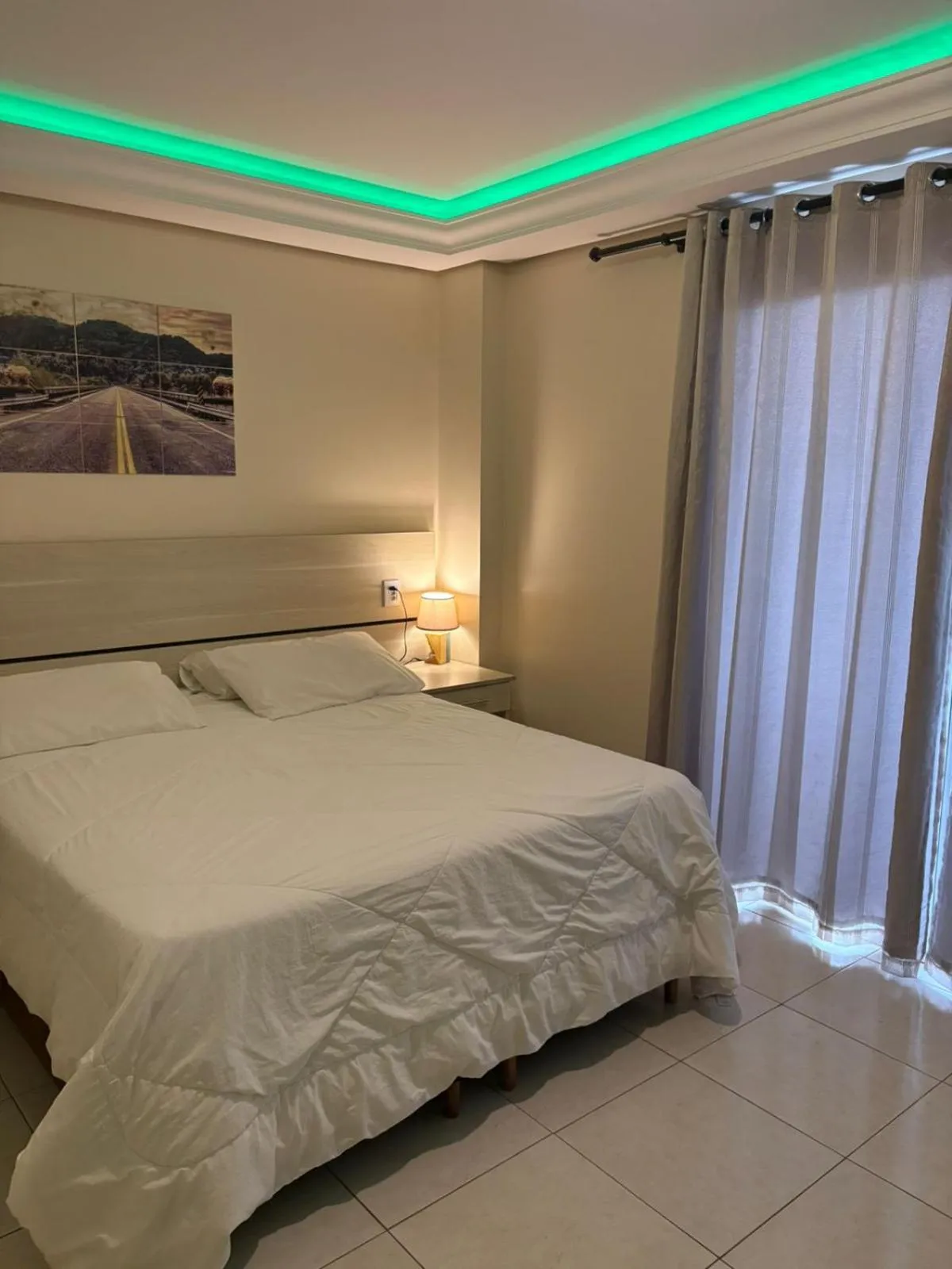 Bed in Hotel Nossa Casa