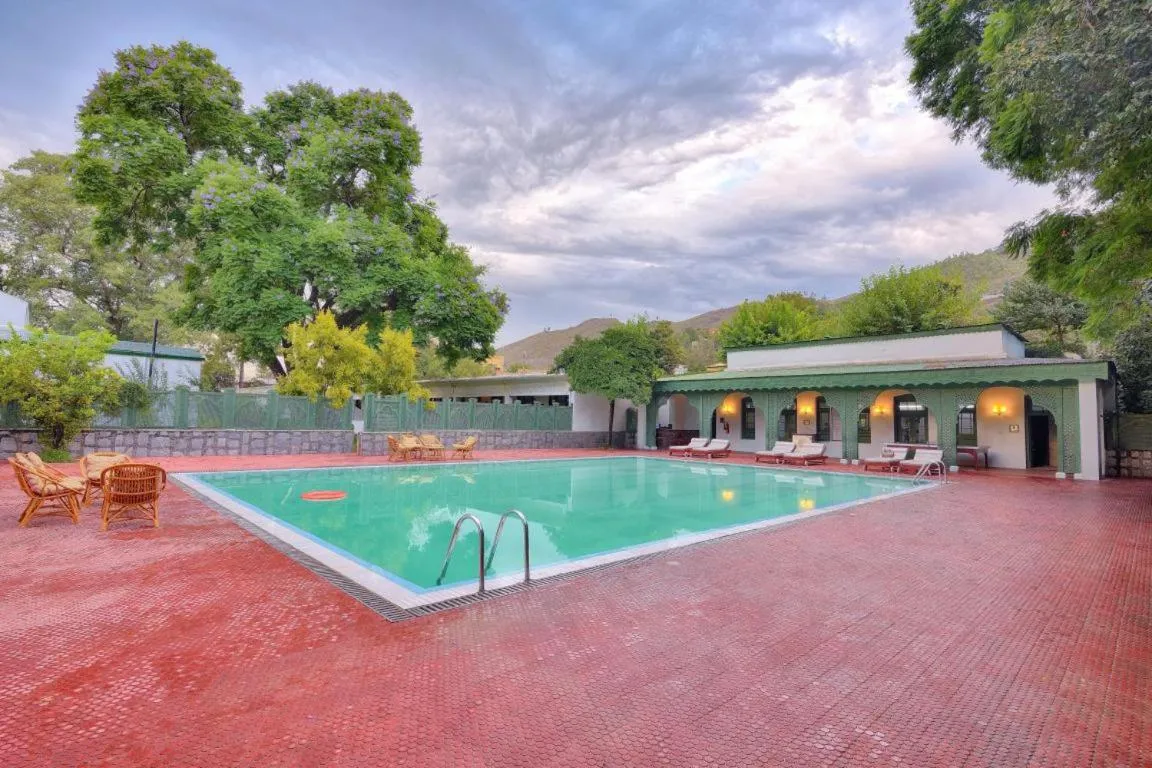Swimming pool in Swat Serena Hotel