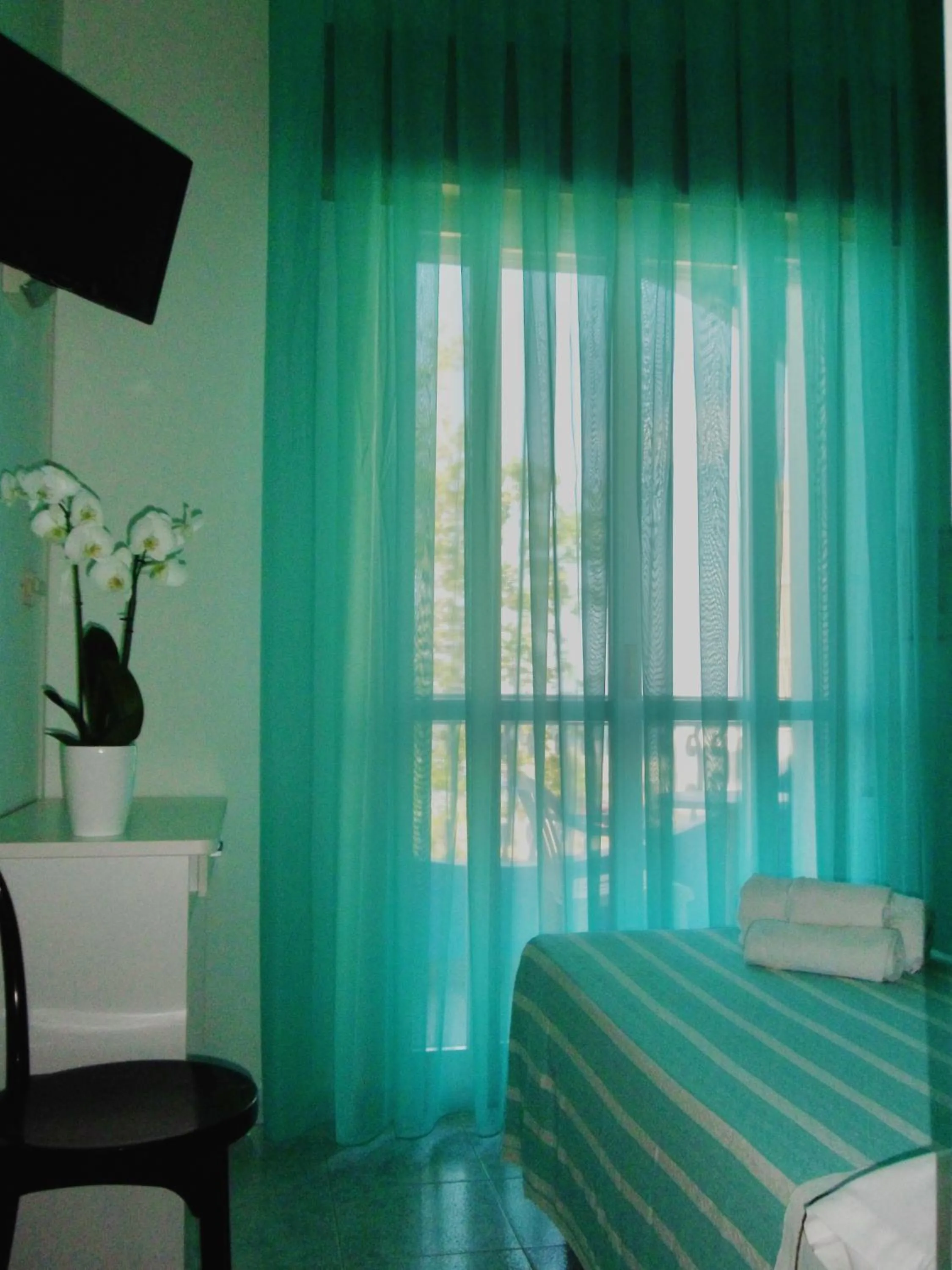 Bed in Hotel Rosalba