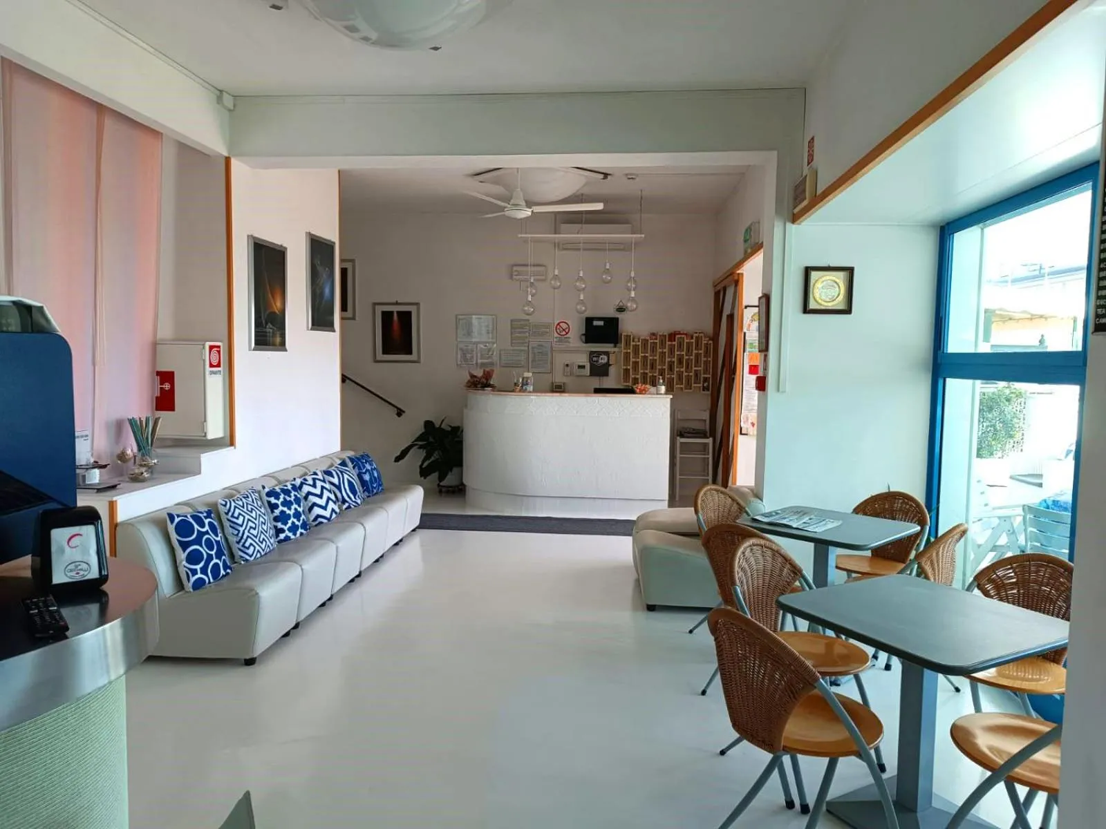 Lobby or reception, Bed in Hotel Rosalba