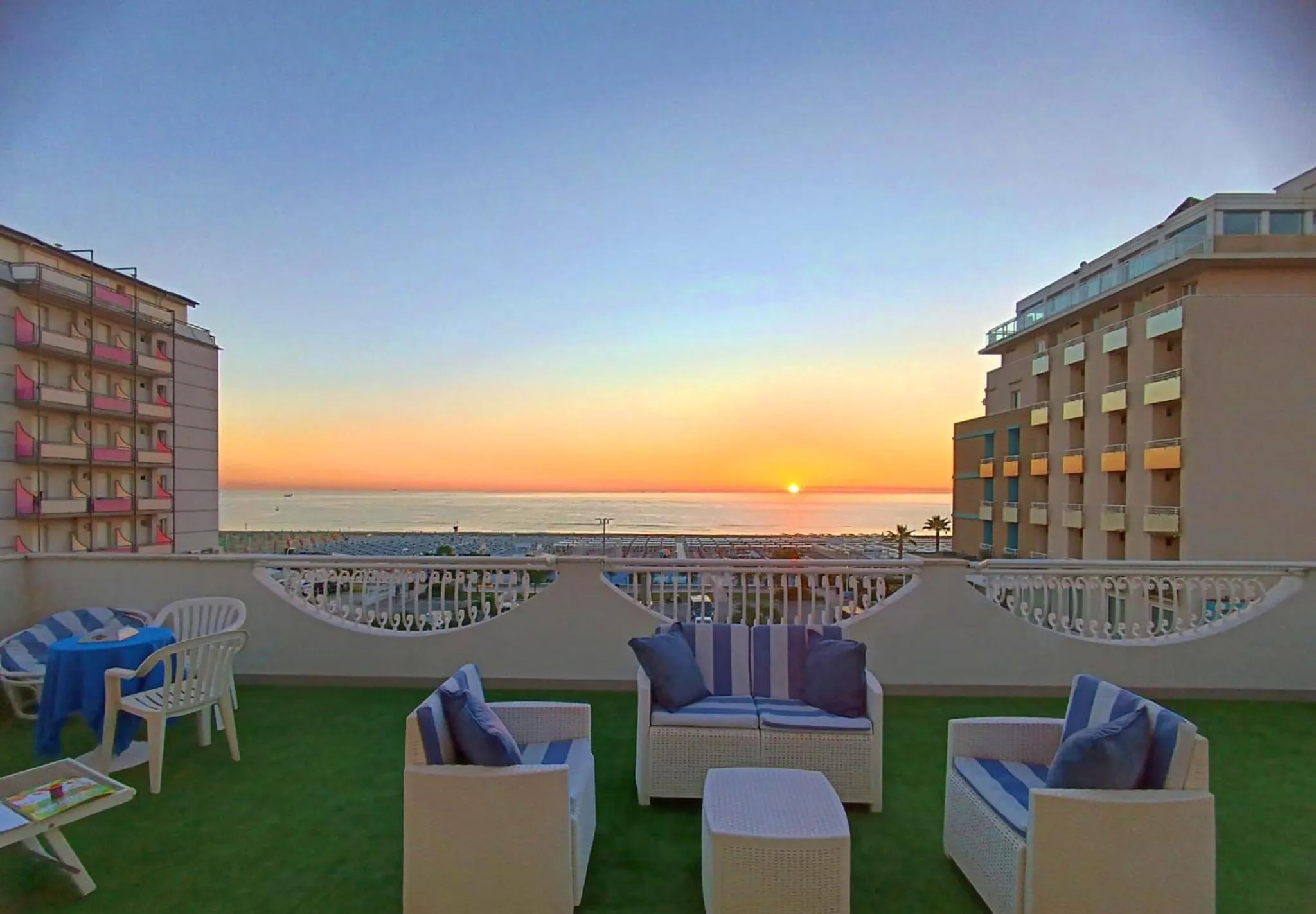 Solarium in Hotel Rosalba