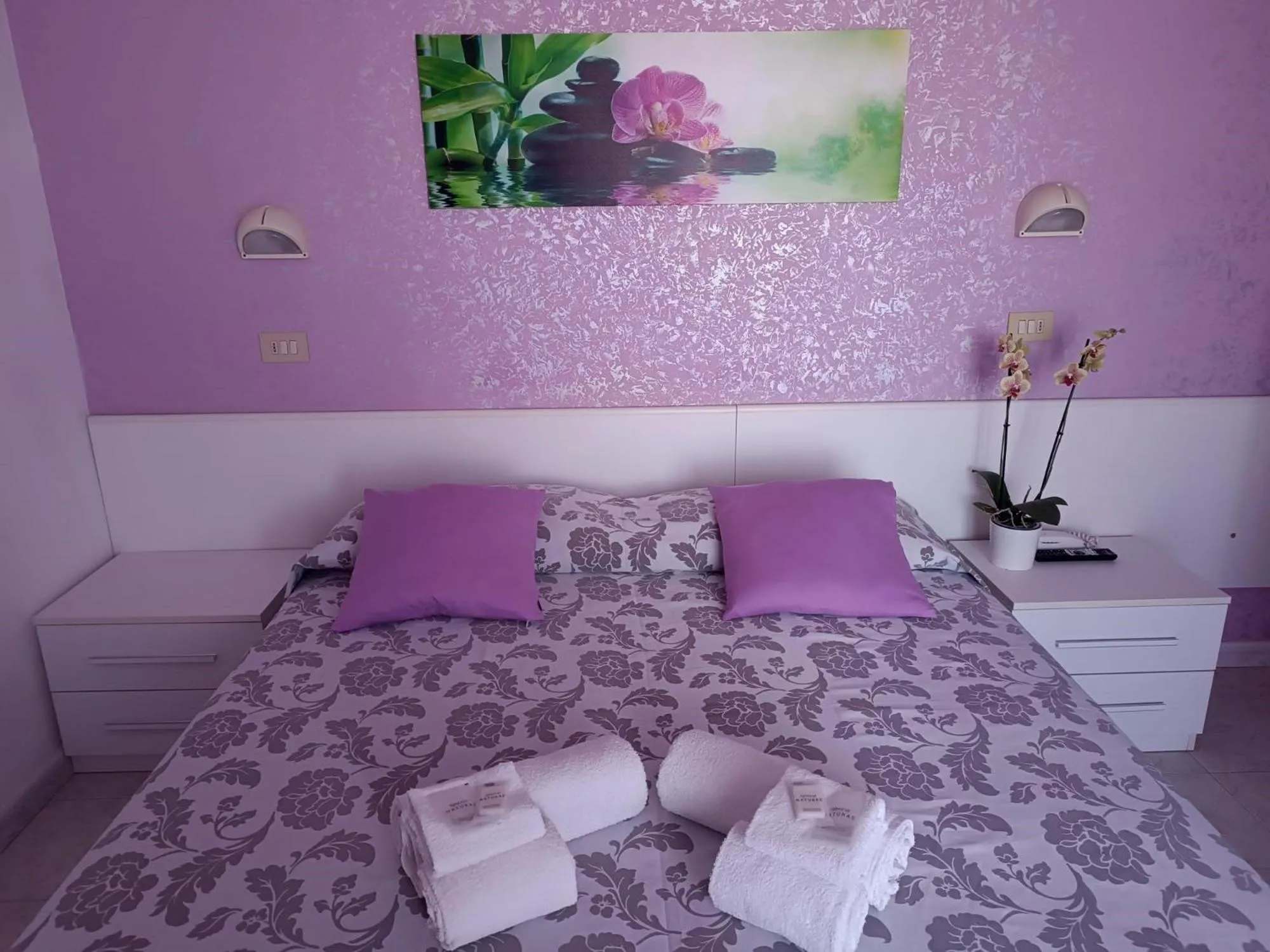 Bedroom, Bed in Hotel Rosalba