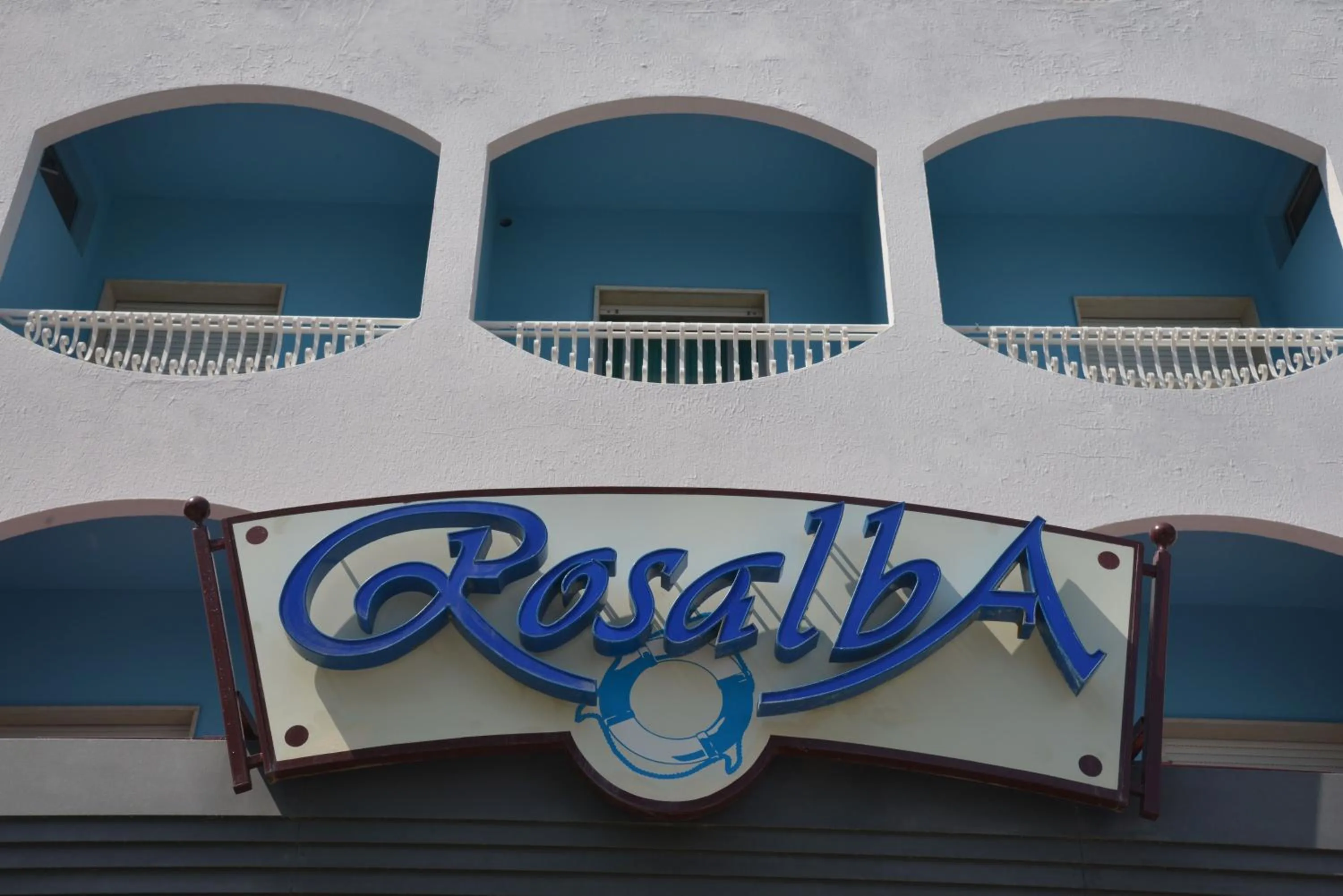 Facade/entrance in Hotel Rosalba