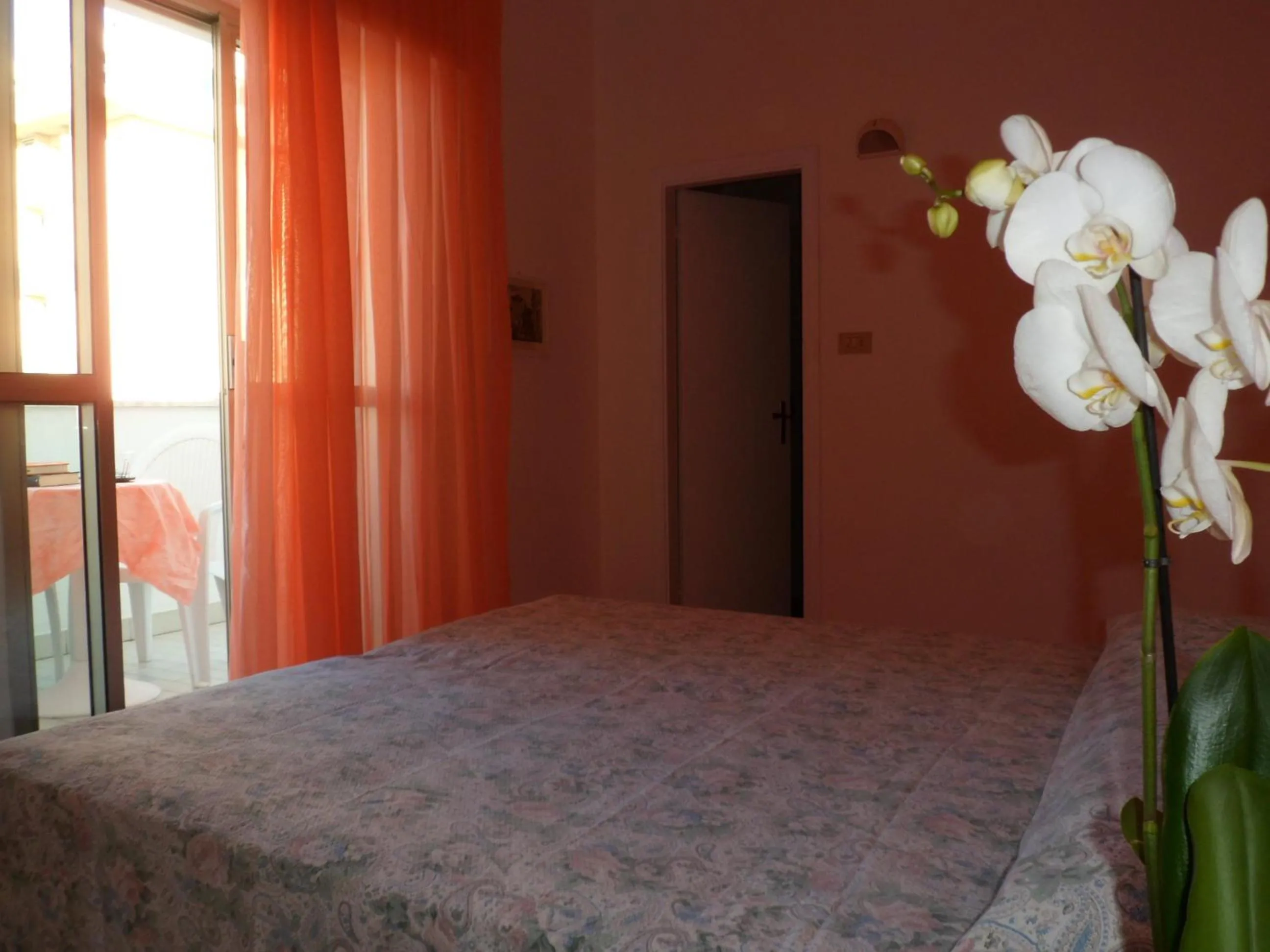 Bed in Hotel Rosalba