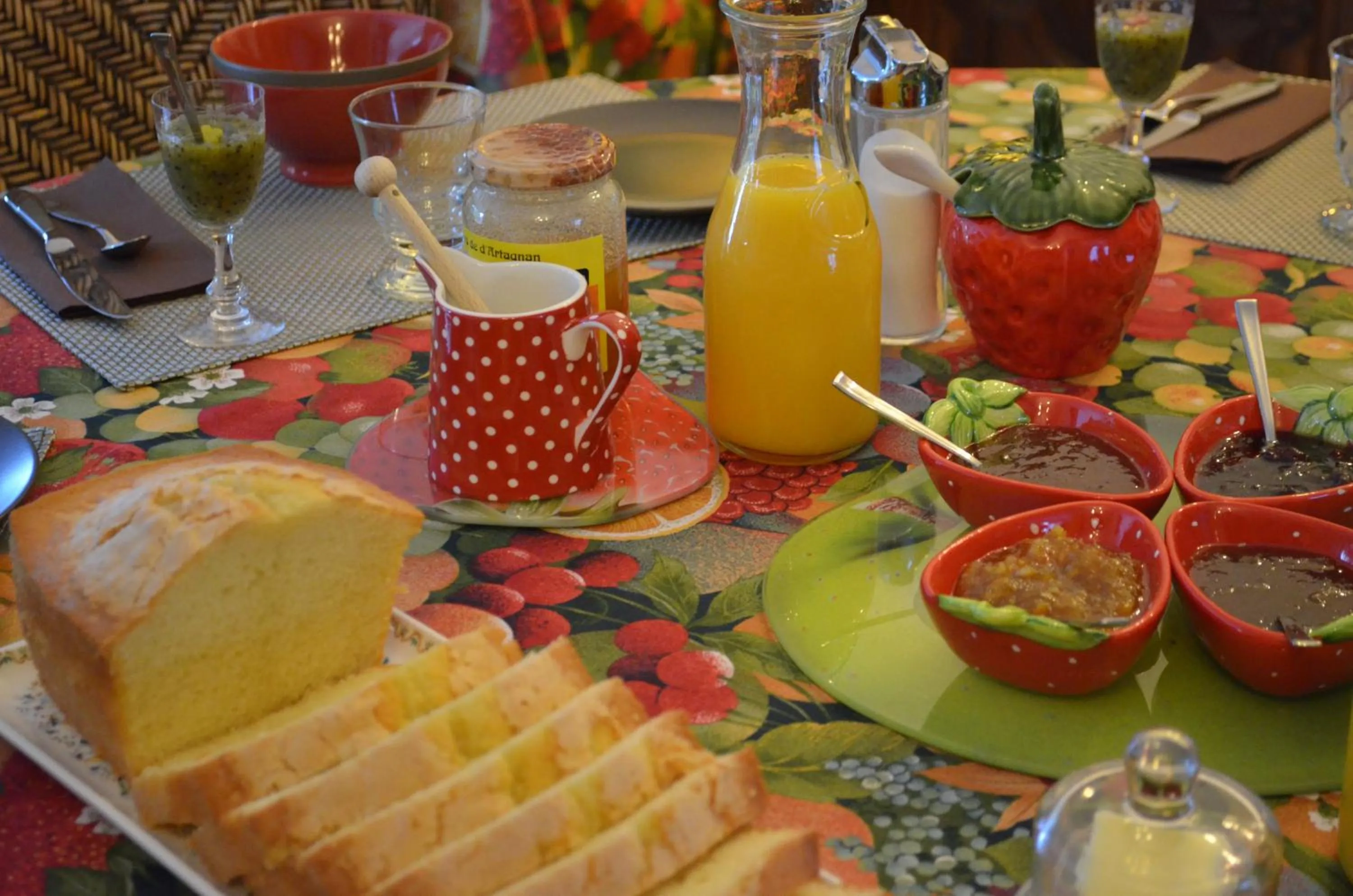 Breakfast in Couette Et Cafe Crème