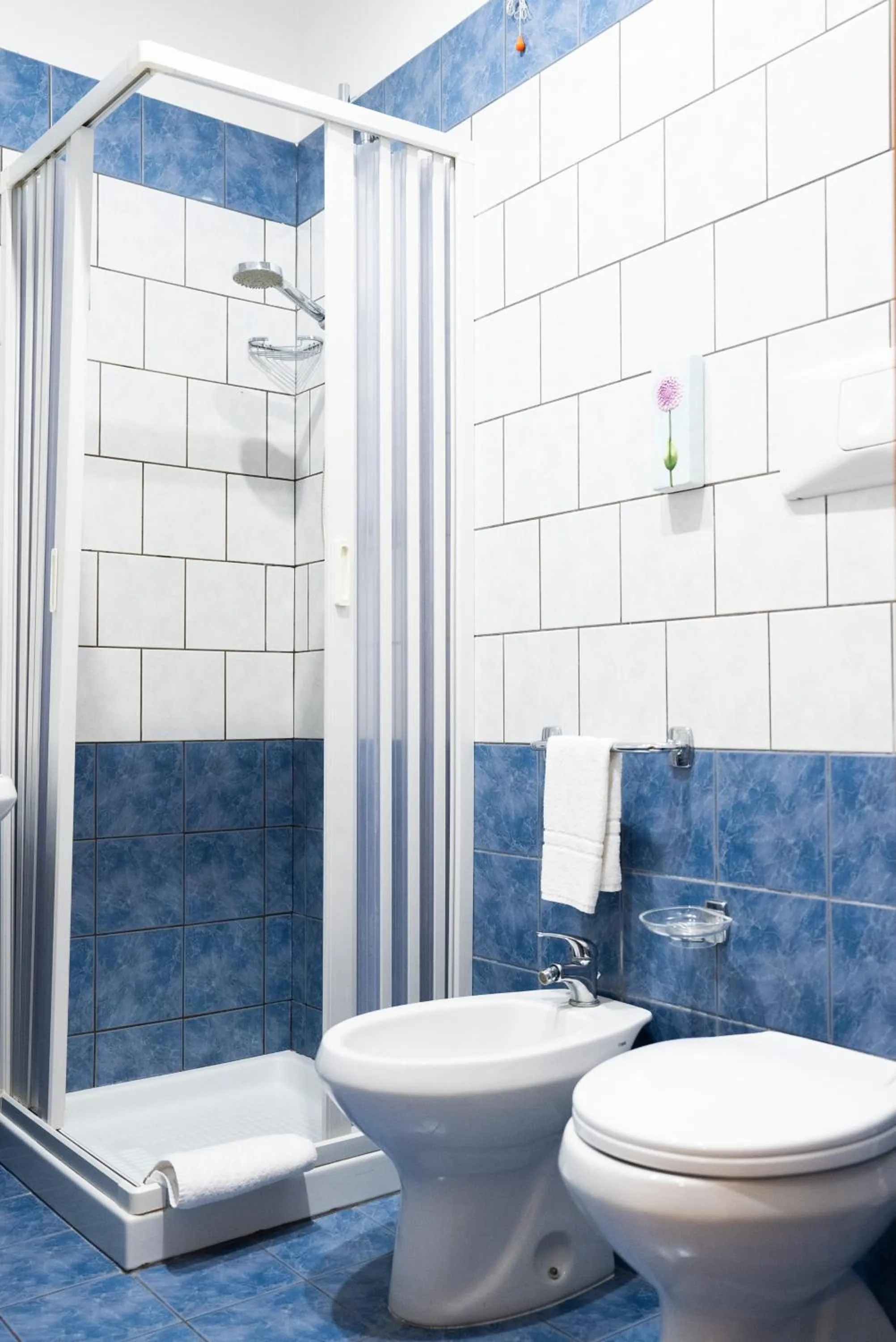 Shower in Hotel Belvedere