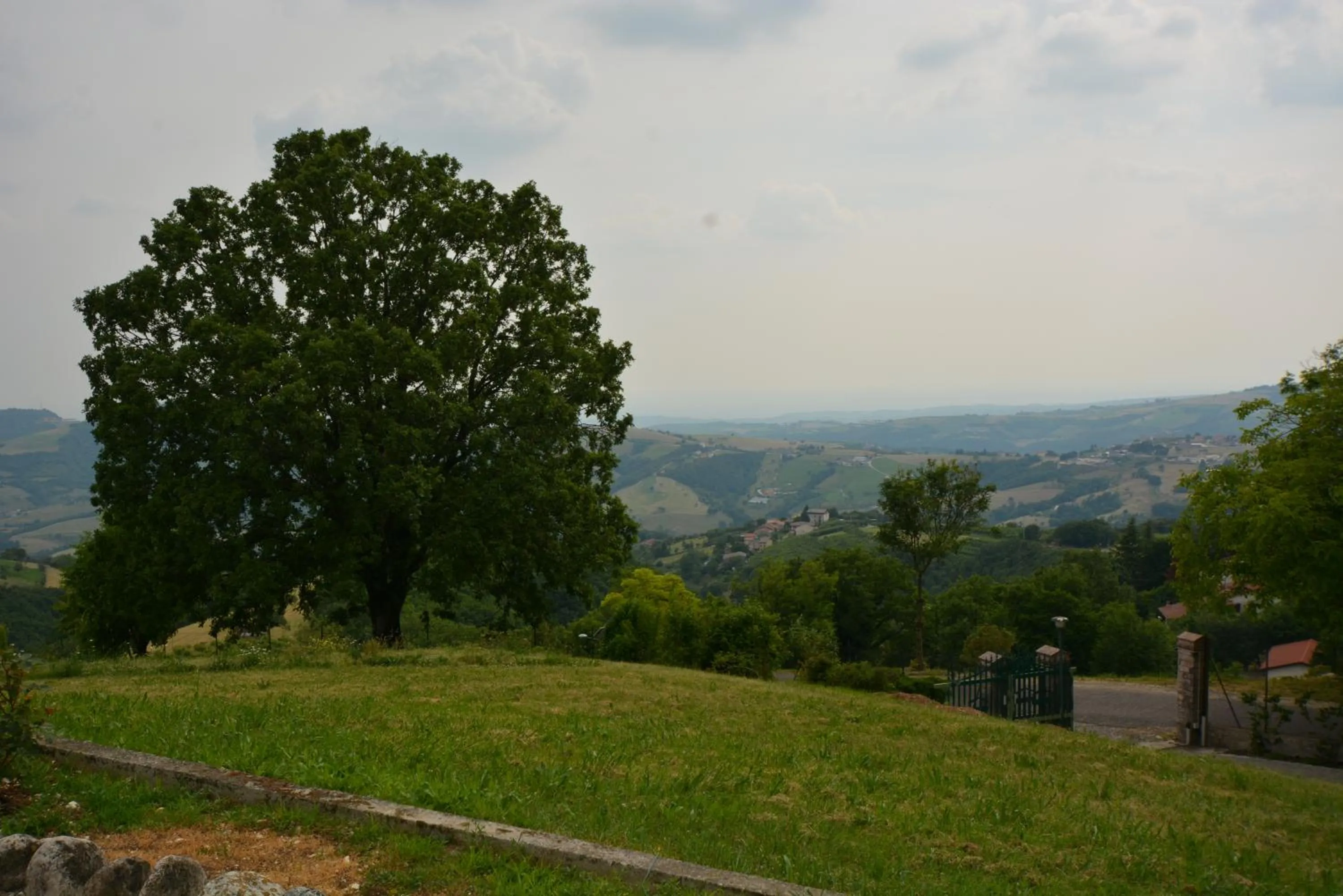 Street view in La Quercia