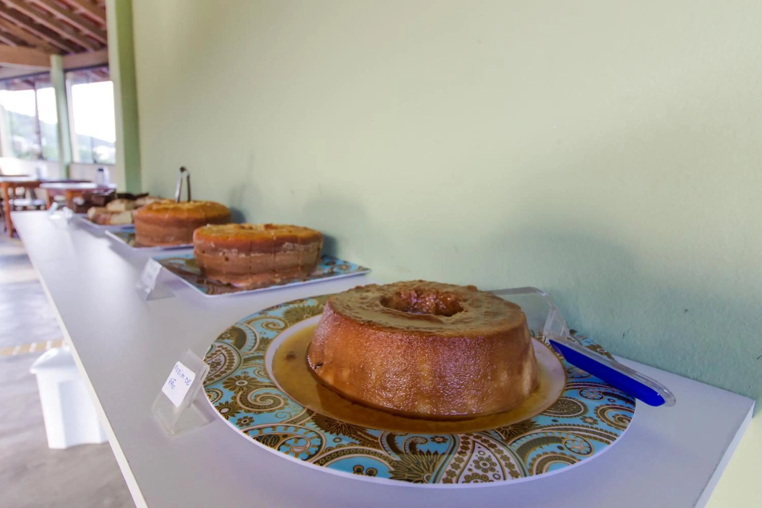 Buffet breakfast in Viamar Pousada