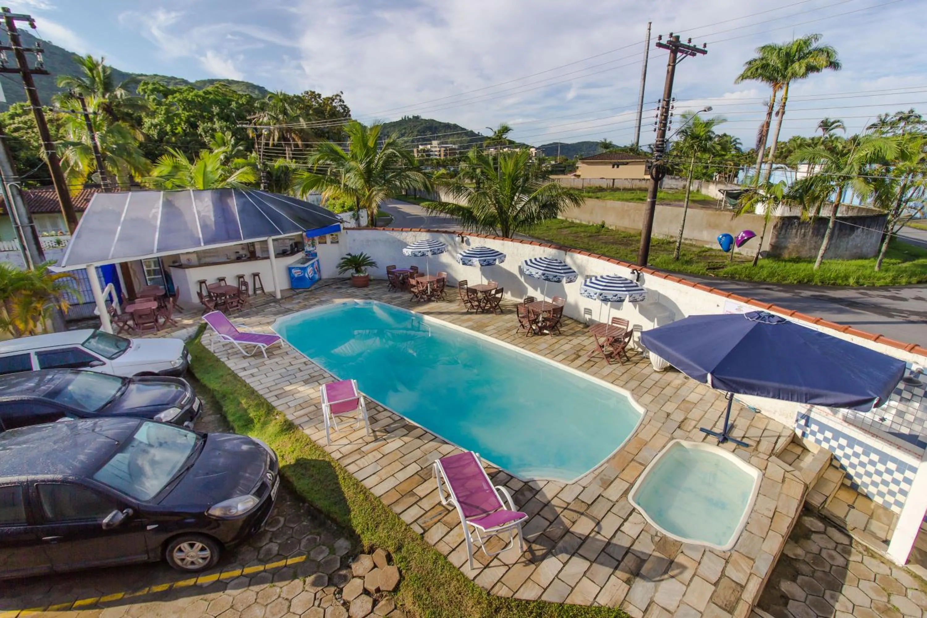 Patio in Viamar Pousada