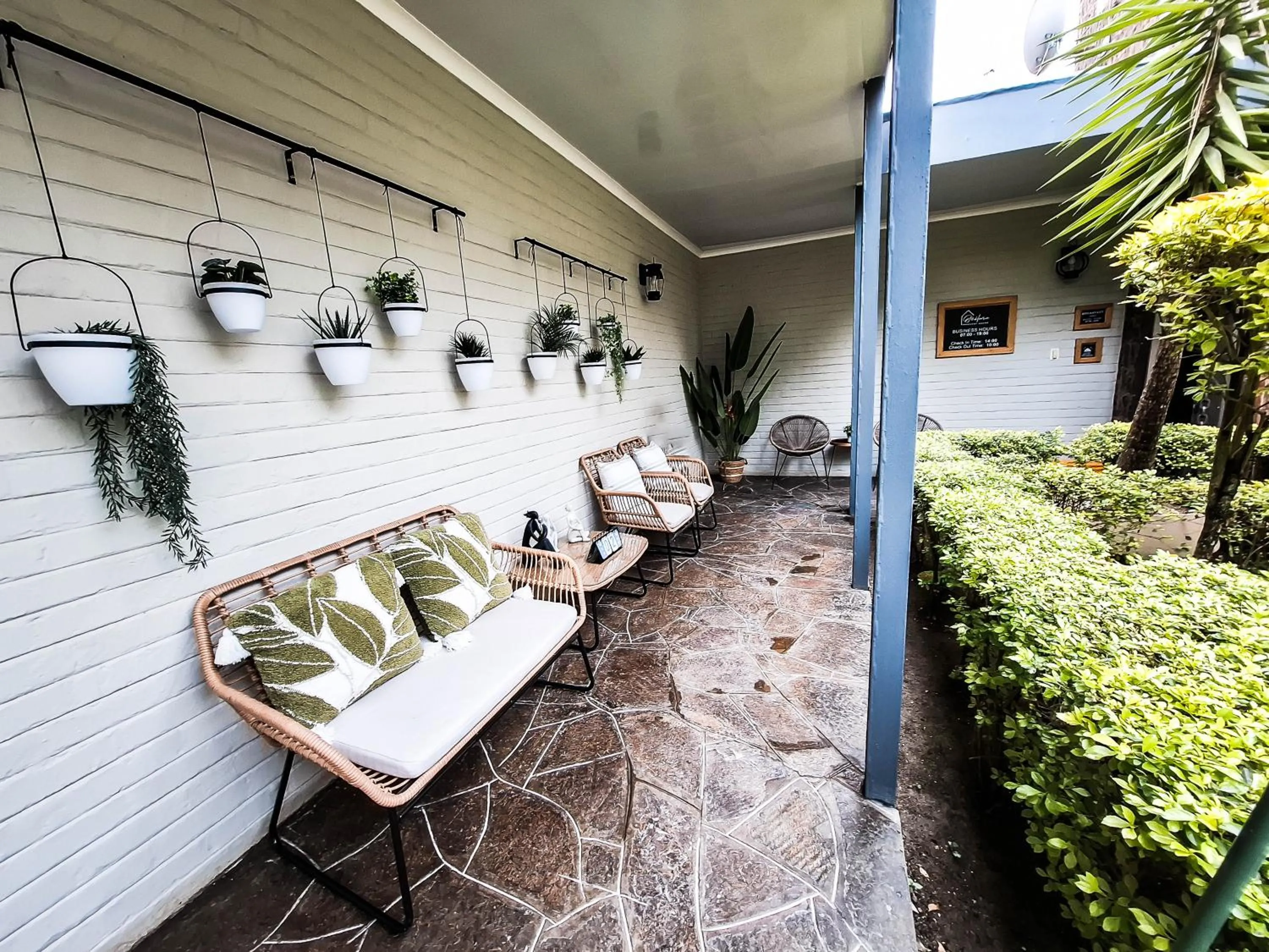 Balcony/Terrace in B at Home Guest House