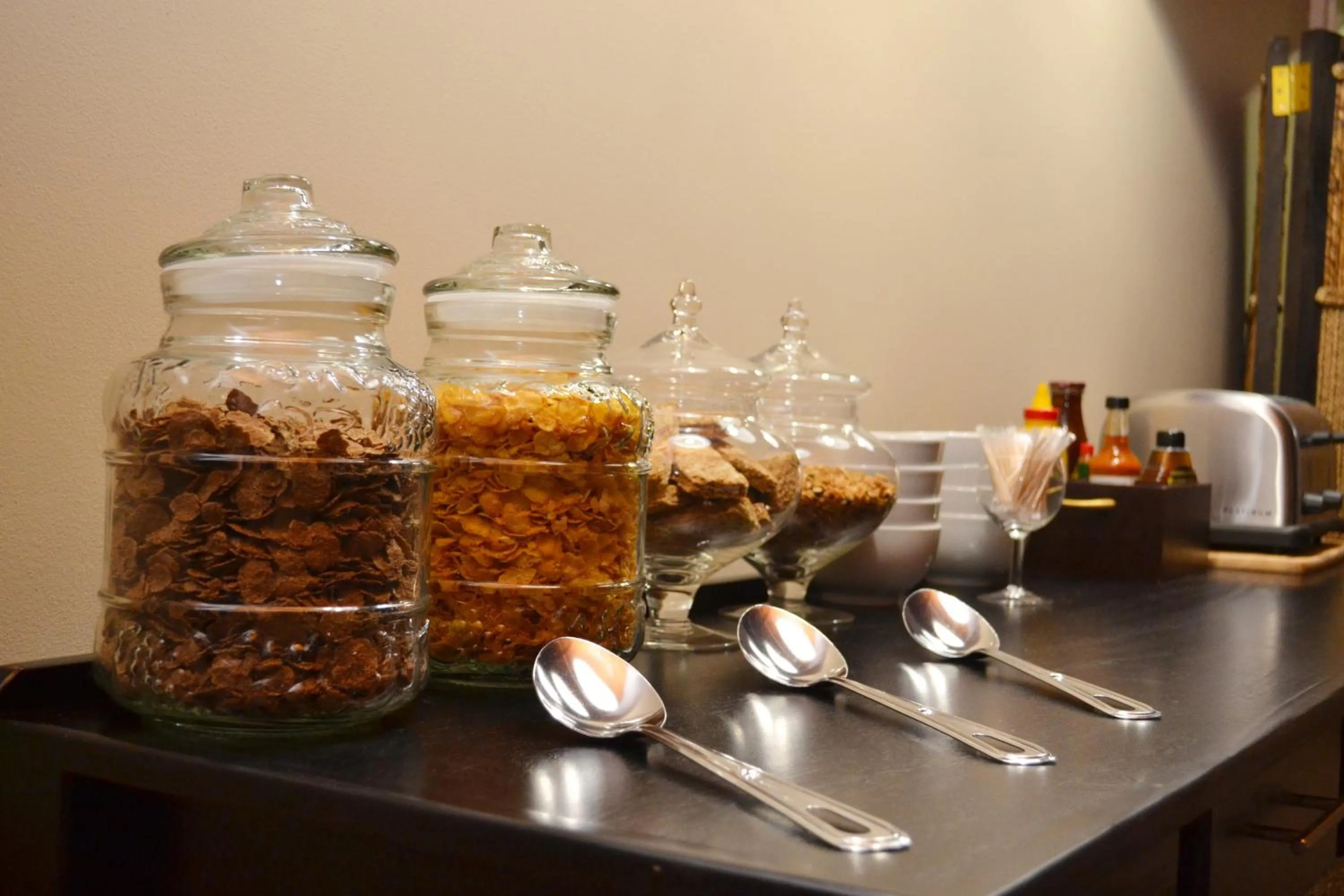 Continental breakfast in B at Home Guest House