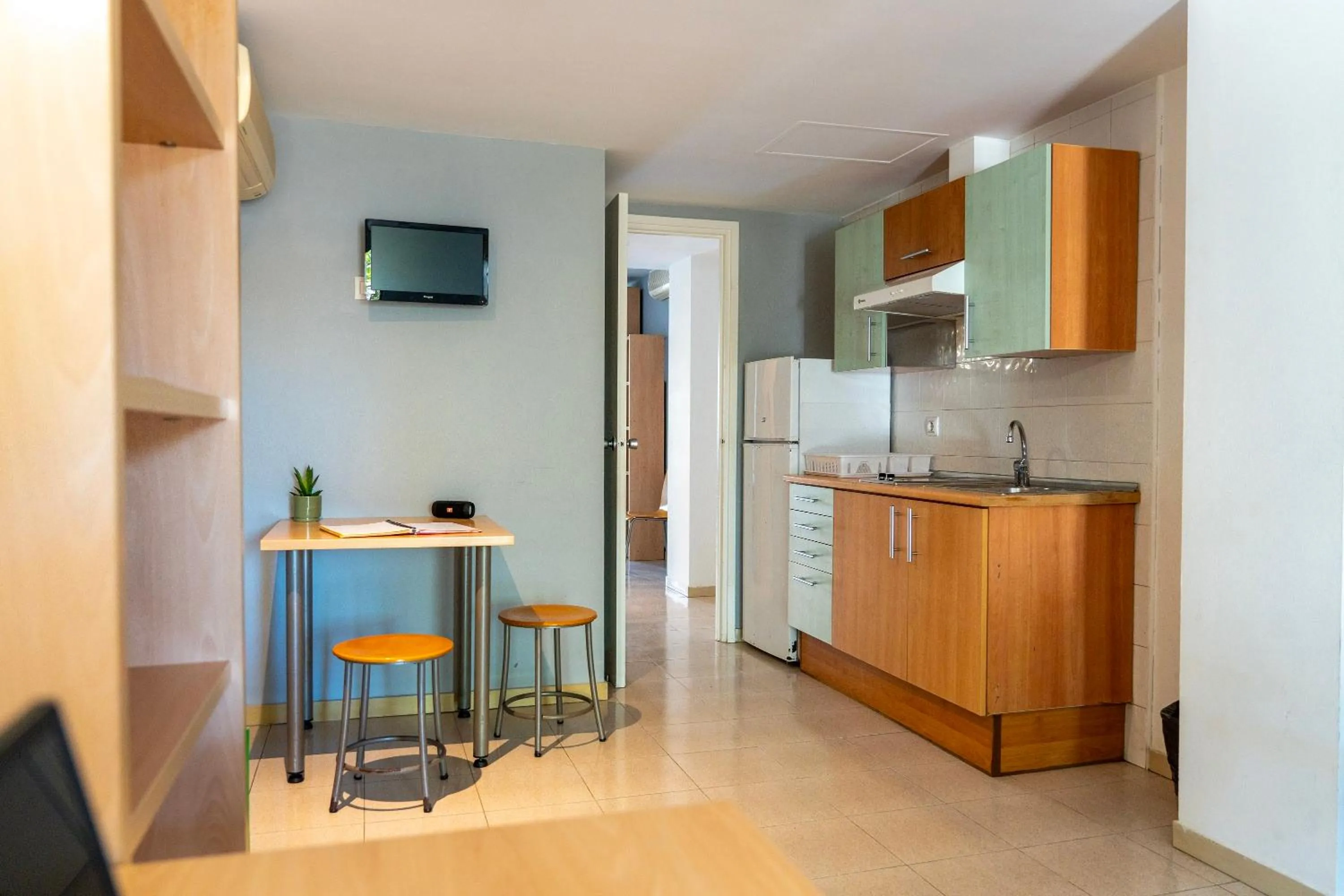 Kitchen or kitchenette in Apartaments Turístics Residencia Vila Nova