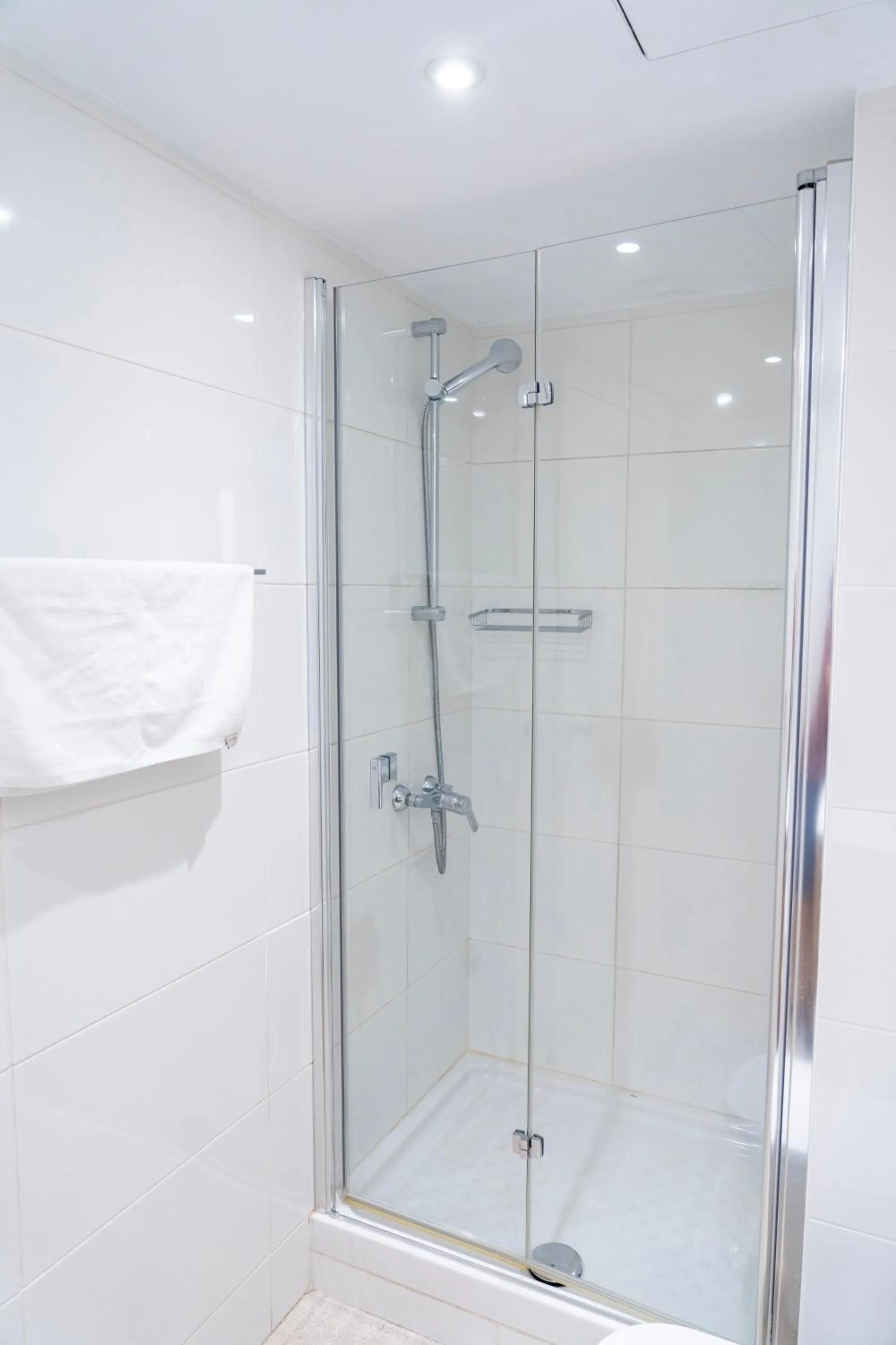 Shower in Apartaments Turístics Residencia Vila Nova