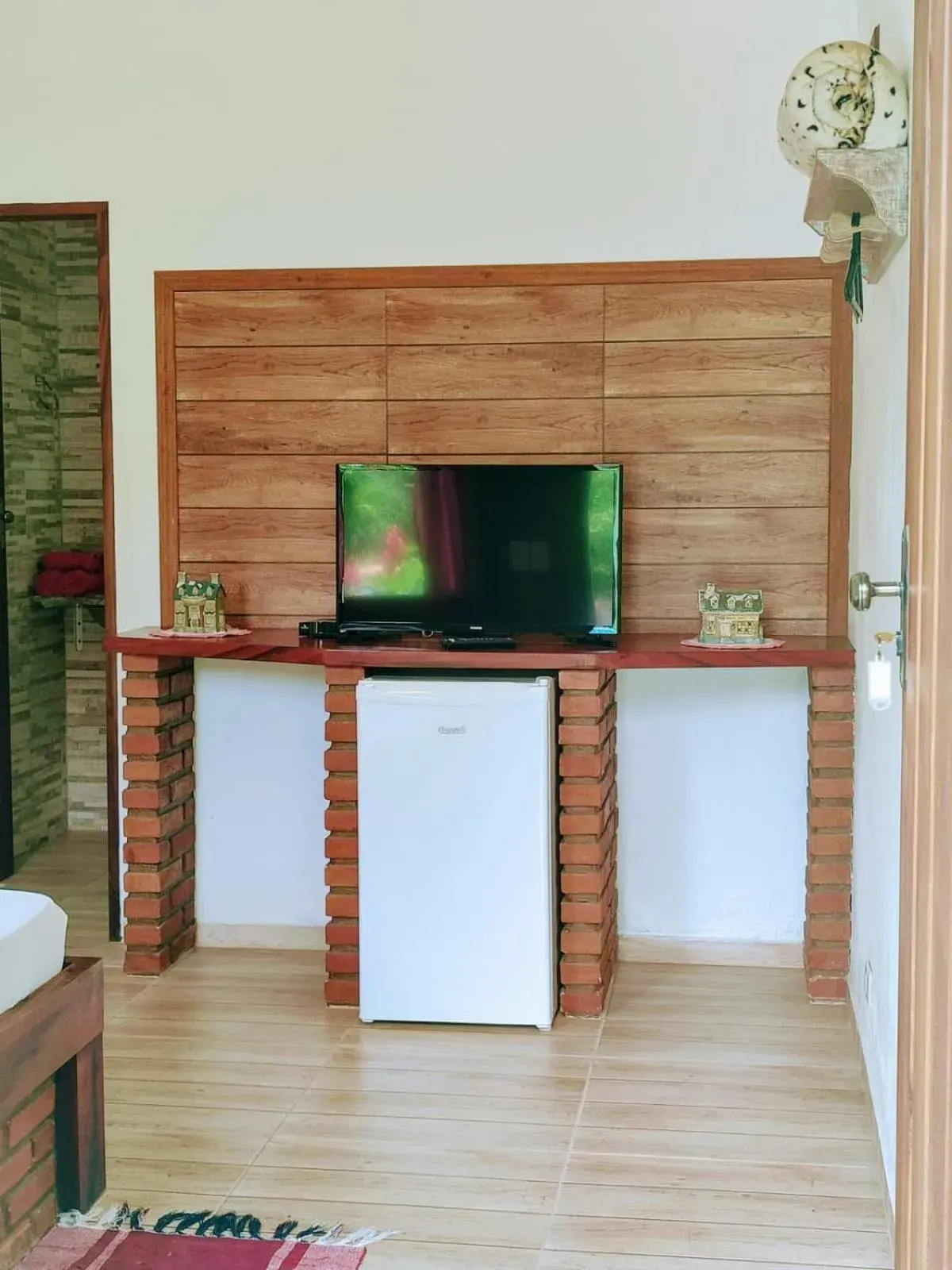 Double Room in Pousada Canto Verde Double Room in Pousada Canto Verde