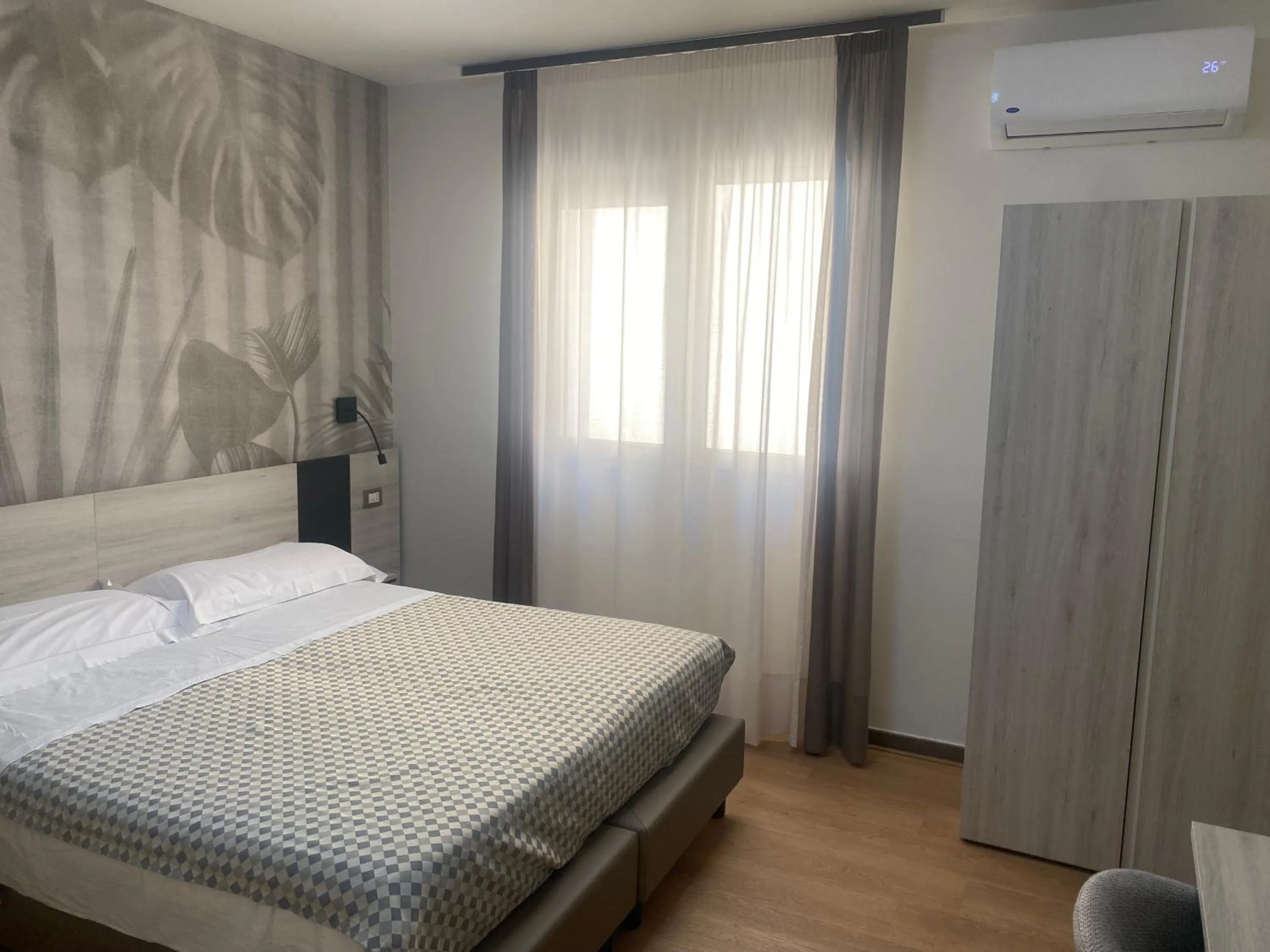 Bed in Hotel Nautic