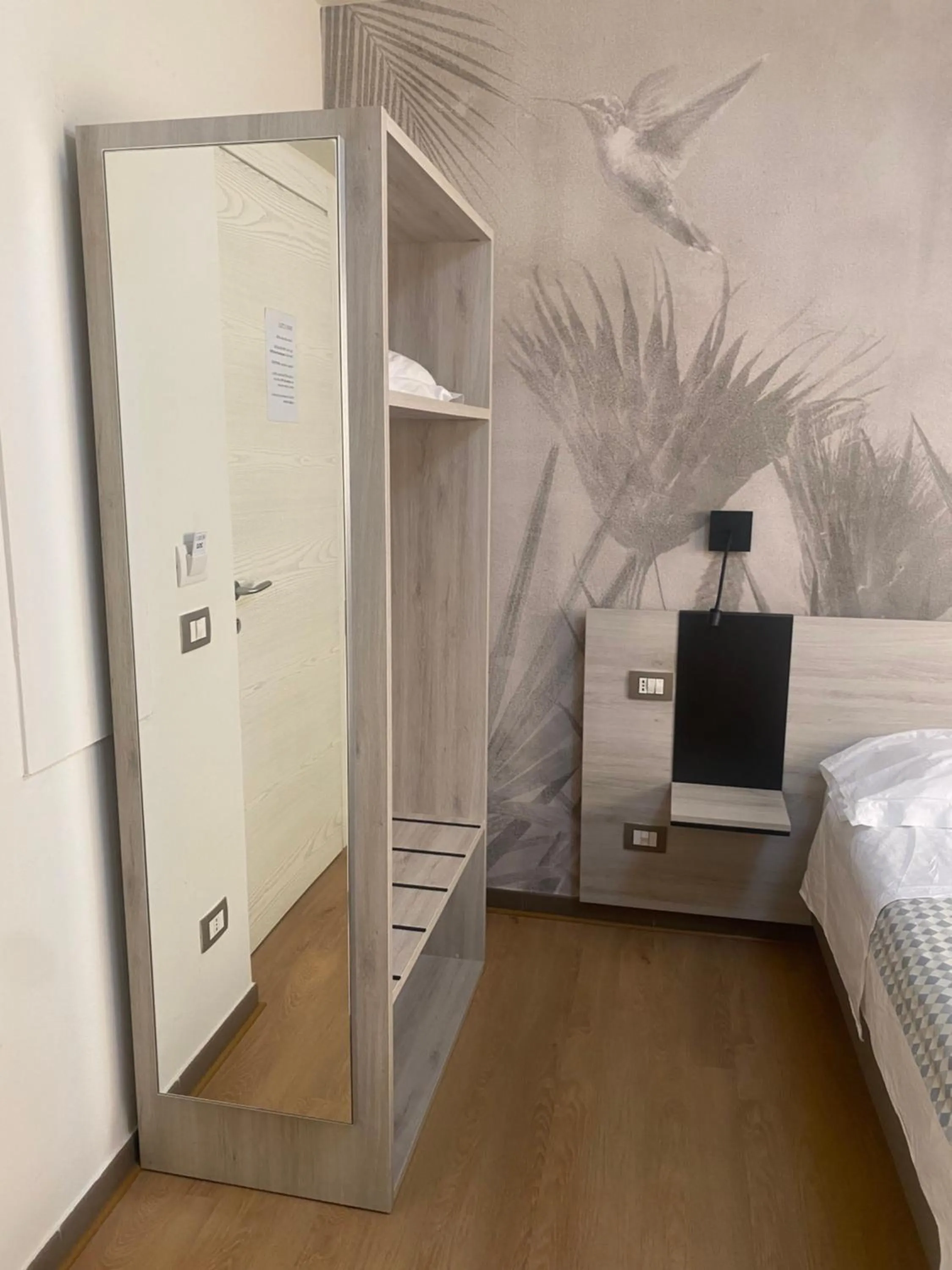 Bed in Hotel Nautic