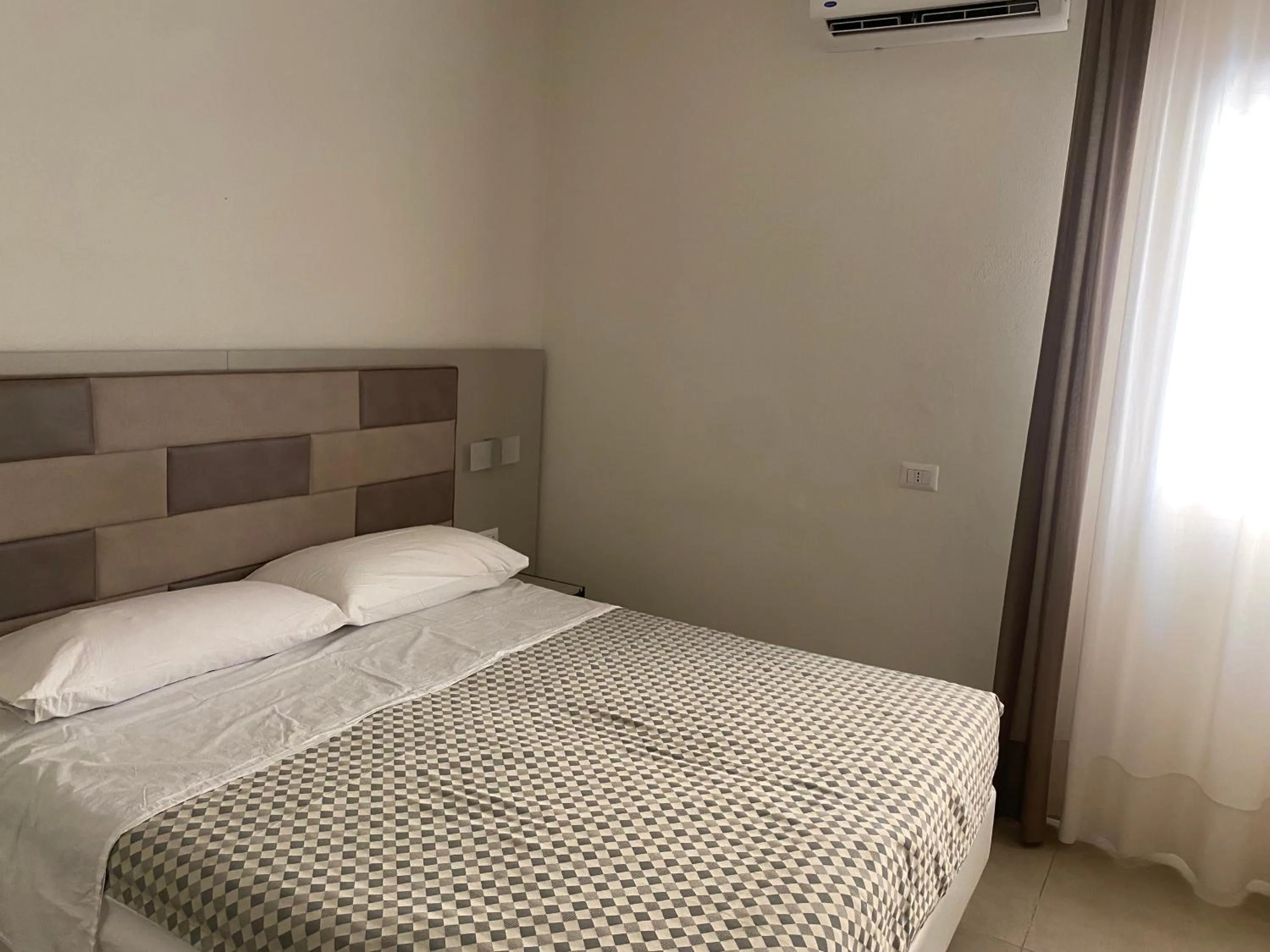 Bed in Hotel Nautic