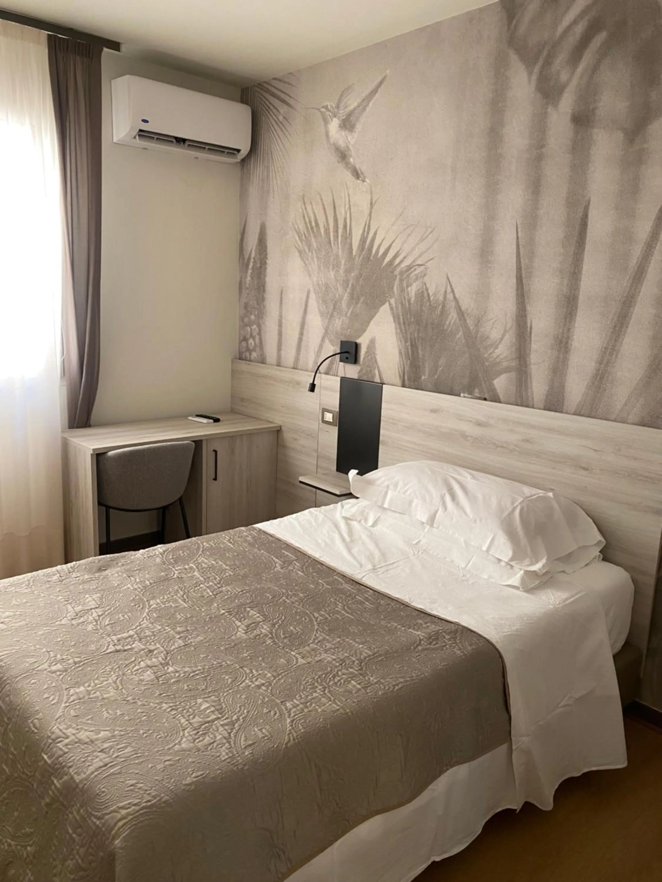 Bed in Hotel Nautic