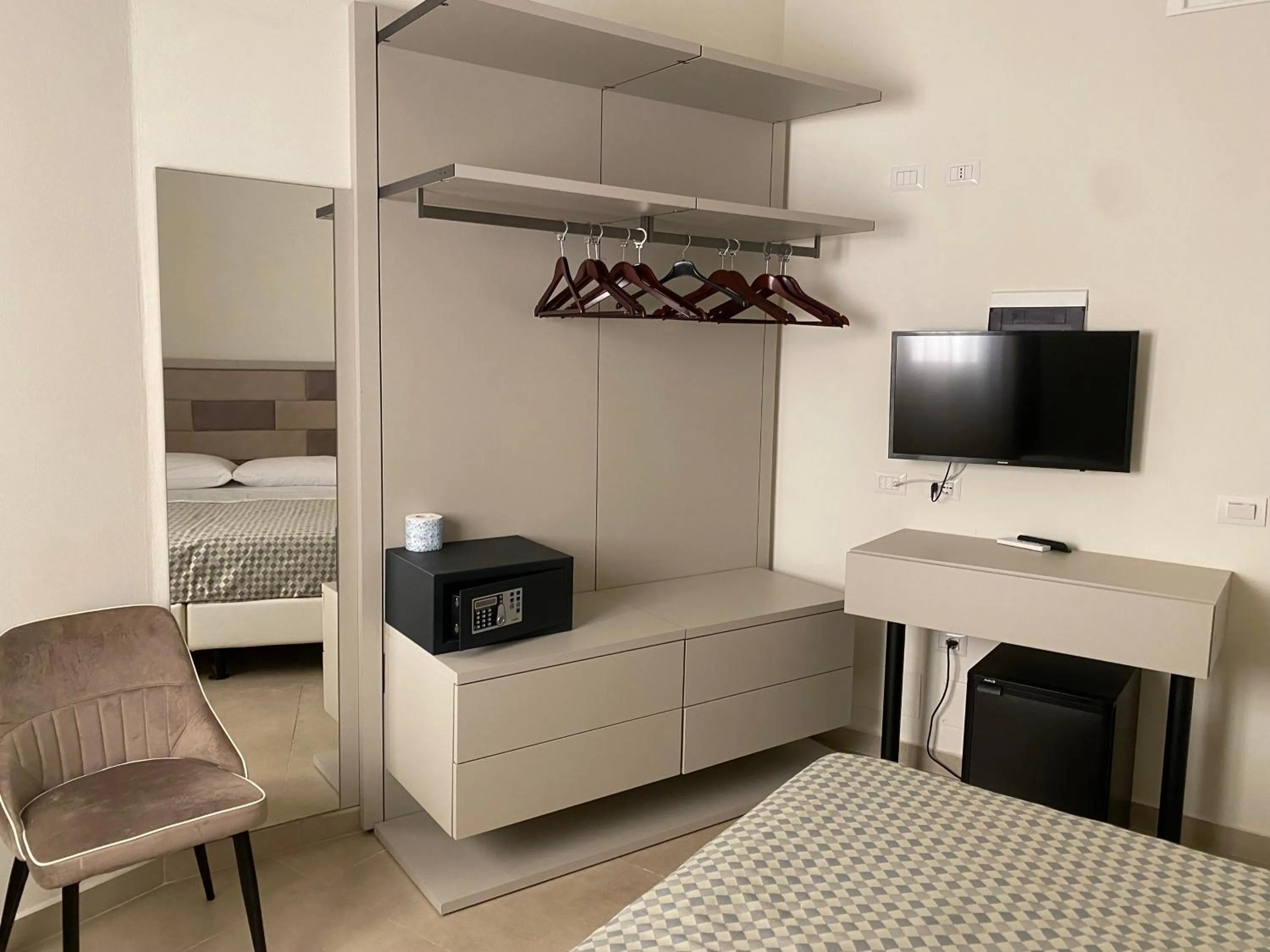 Bed in Hotel Nautic