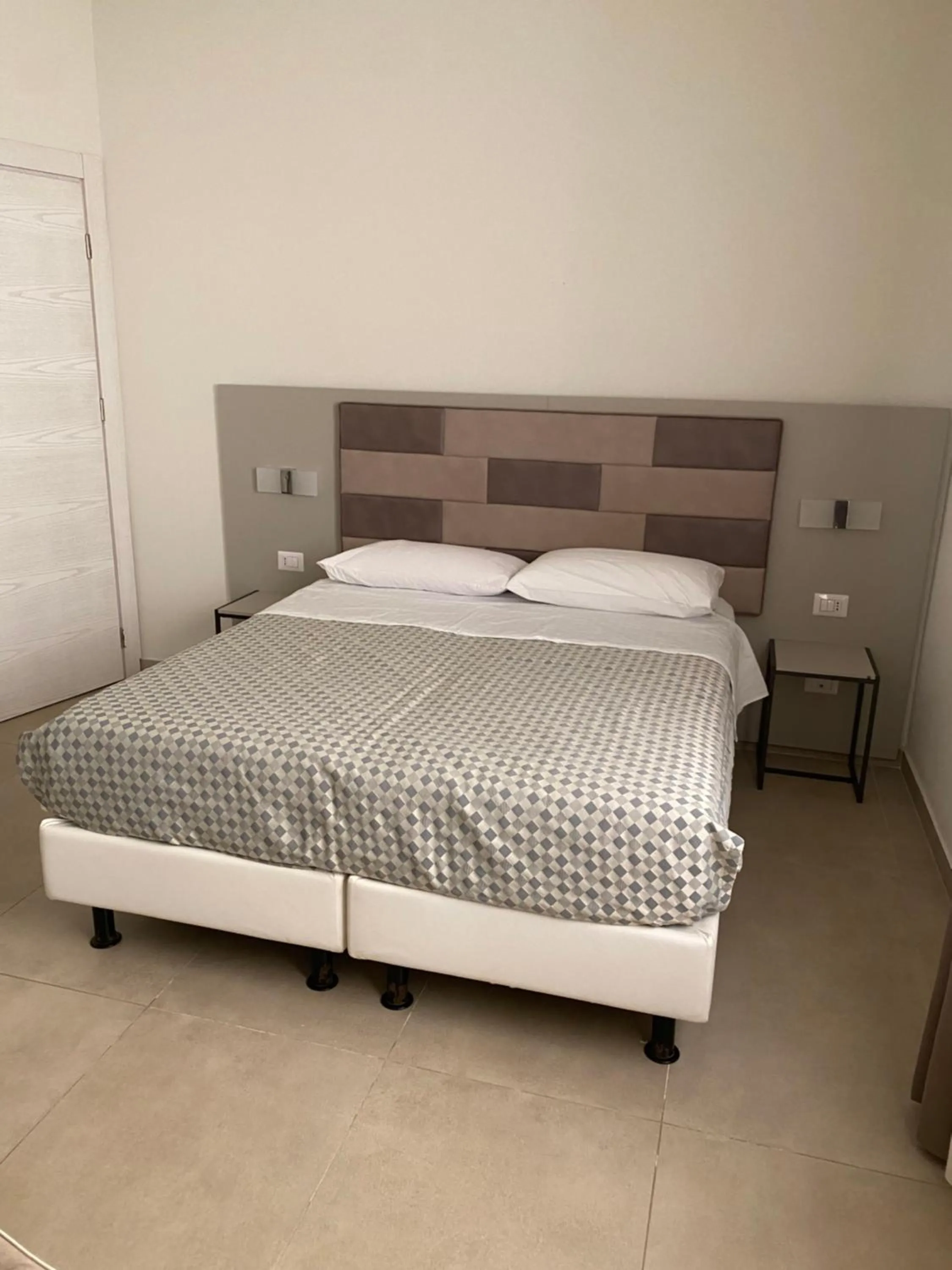 Bed in Hotel Nautic