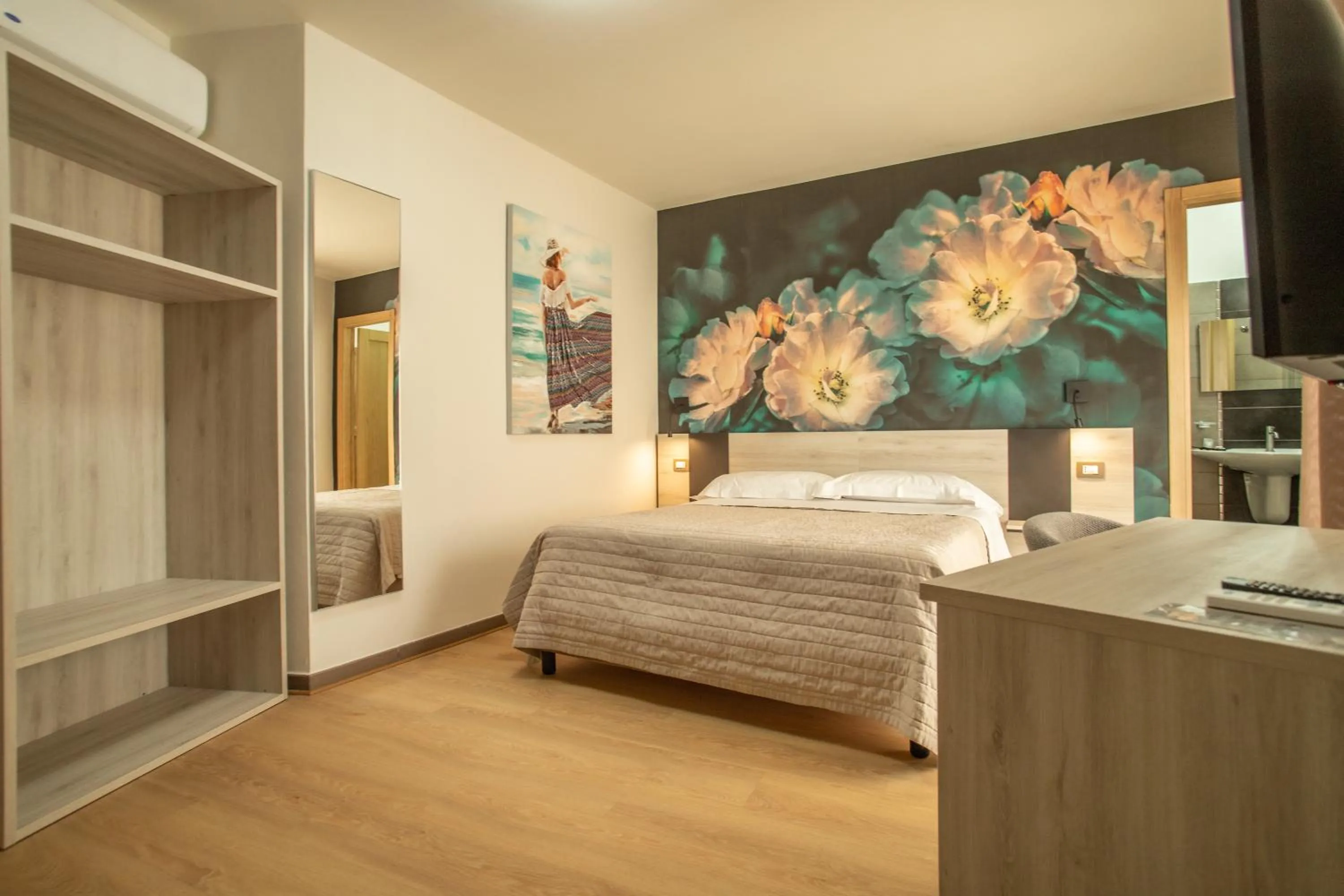 Bedroom, Bed in Hotel Nautic