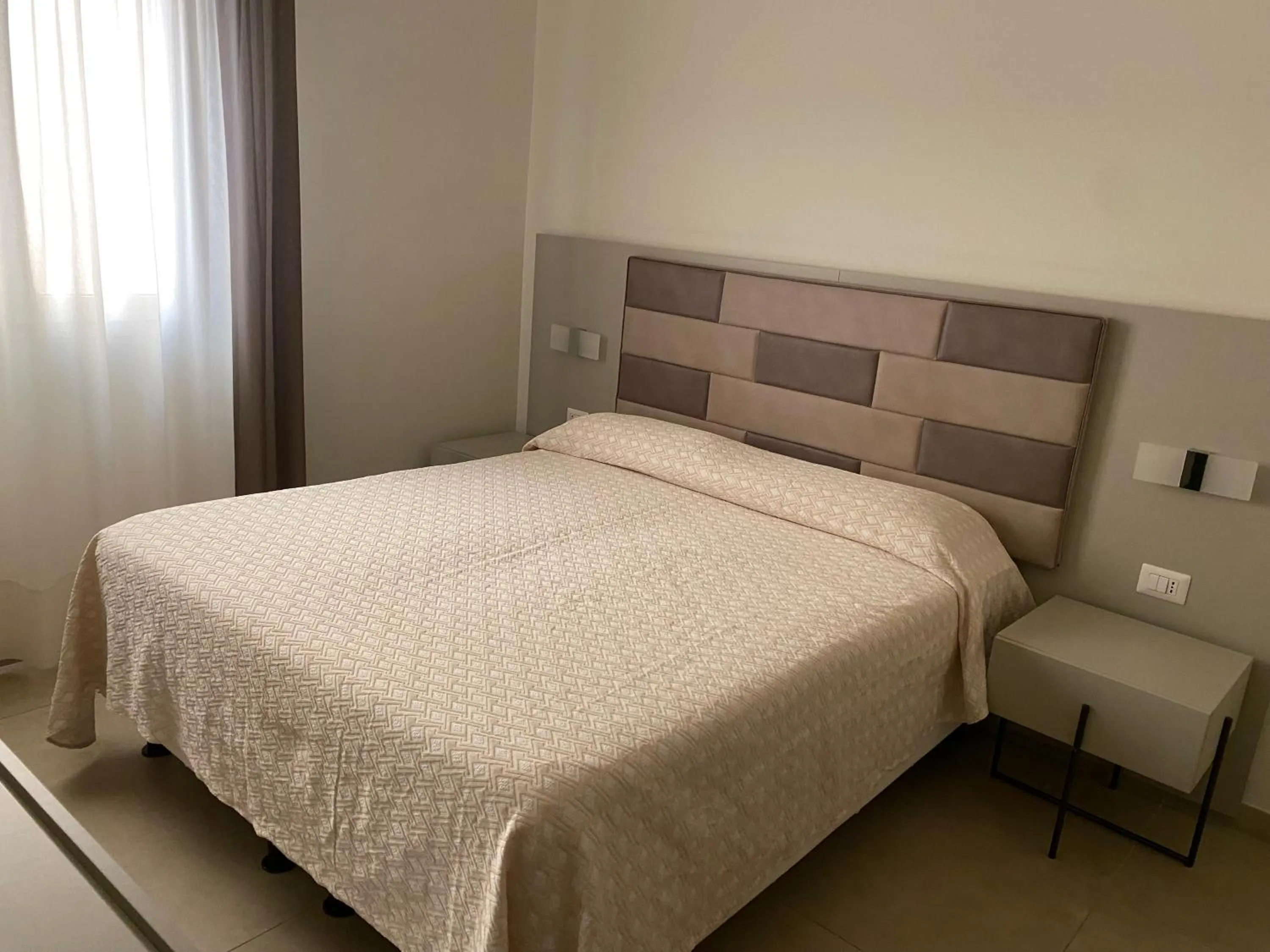 Bed in Hotel Nautic