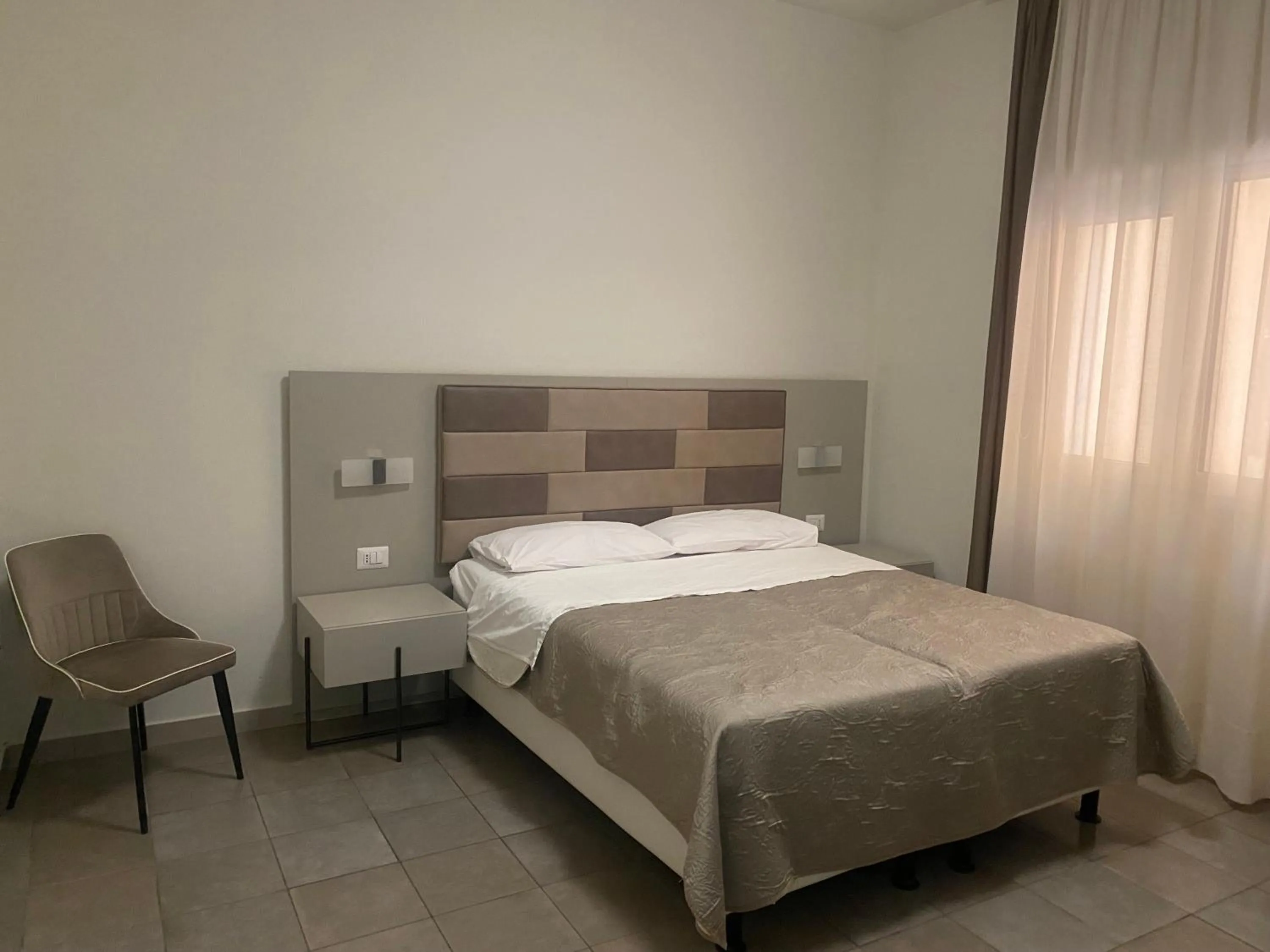 Bed in Hotel Nautic