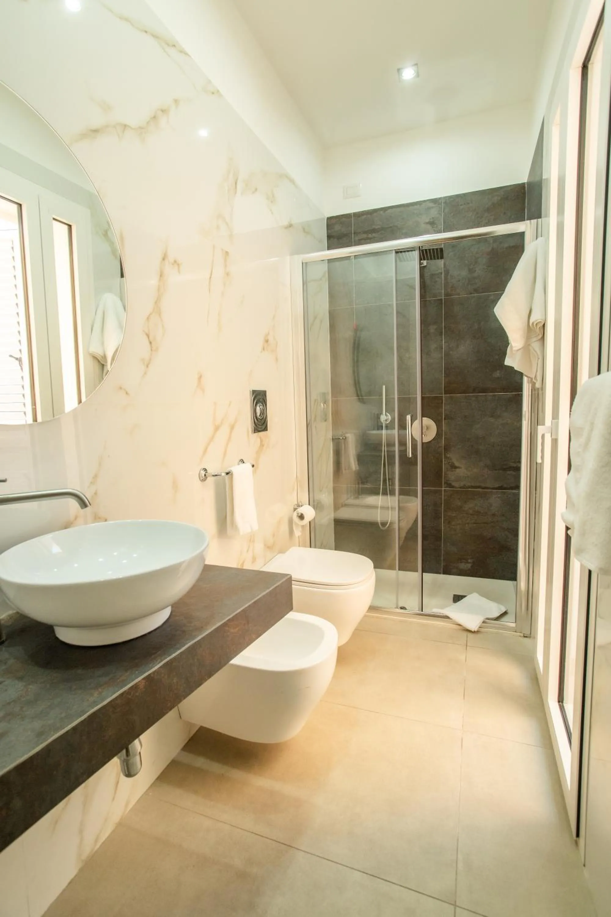 Bathroom in Hotel Nautic