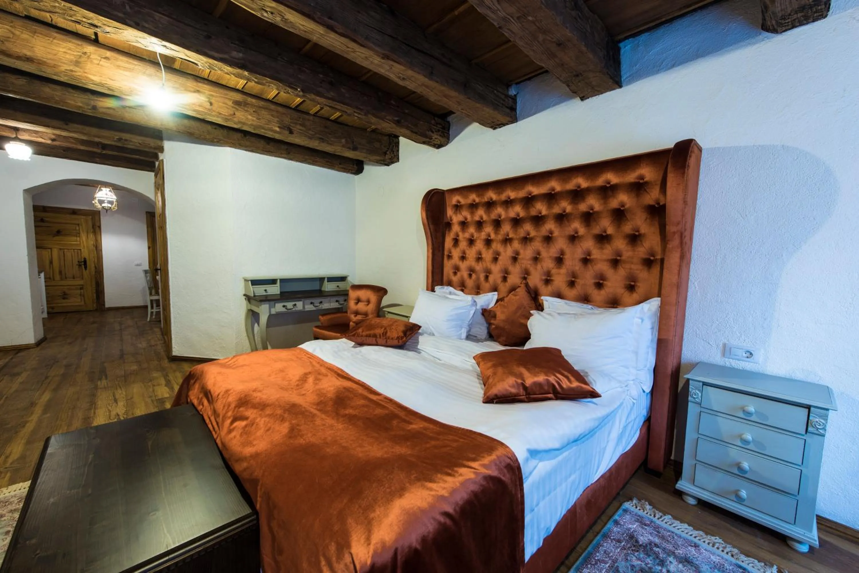 Bedroom, Bed in Casa Veche