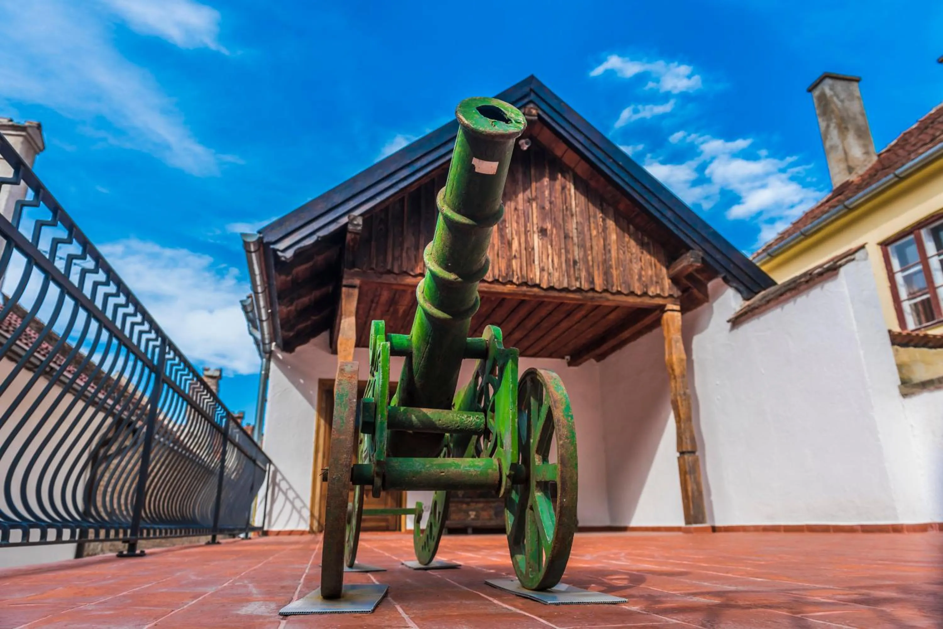 Decorative detail in Casa Veche