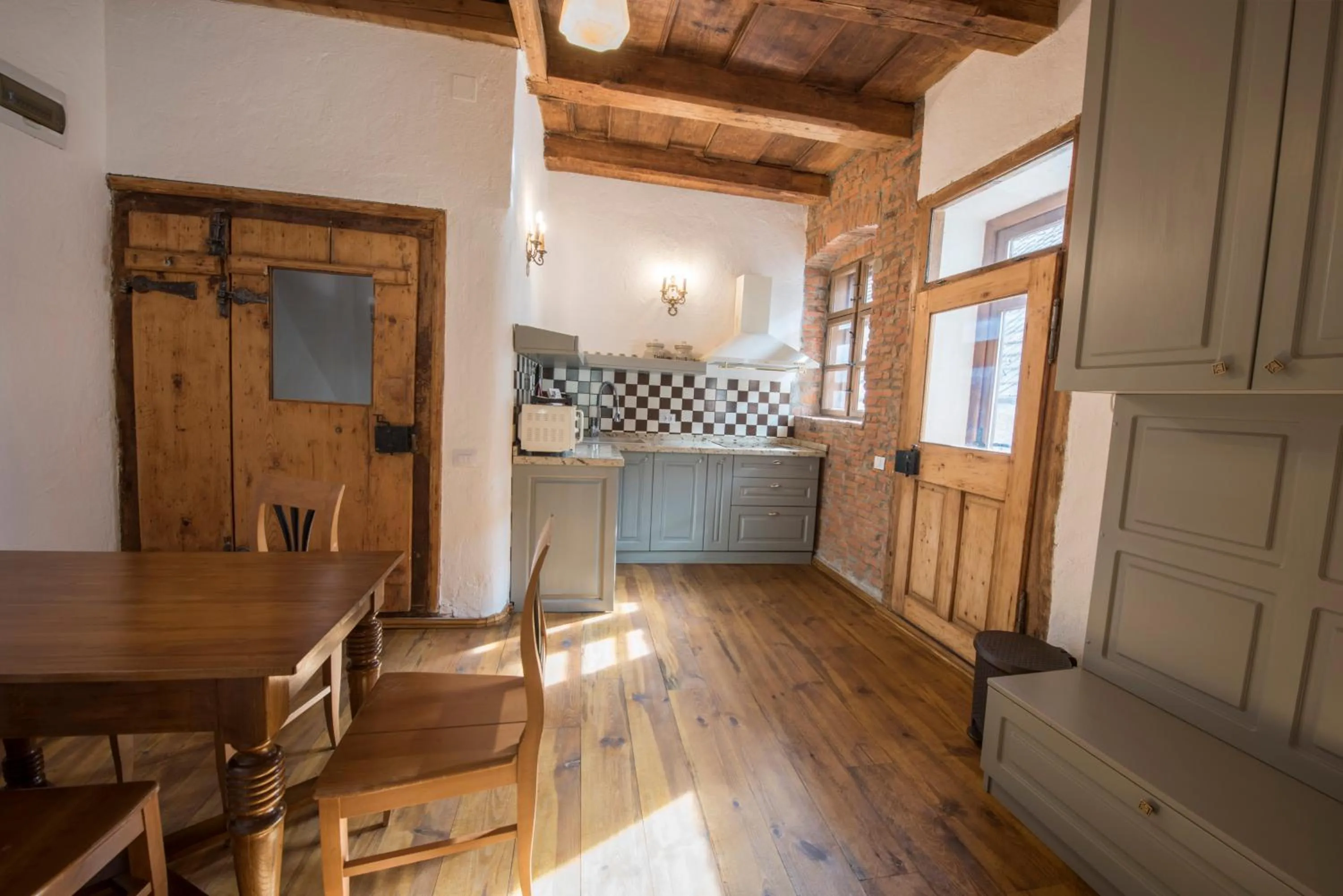 Kitchen or kitchenette in Casa Veche