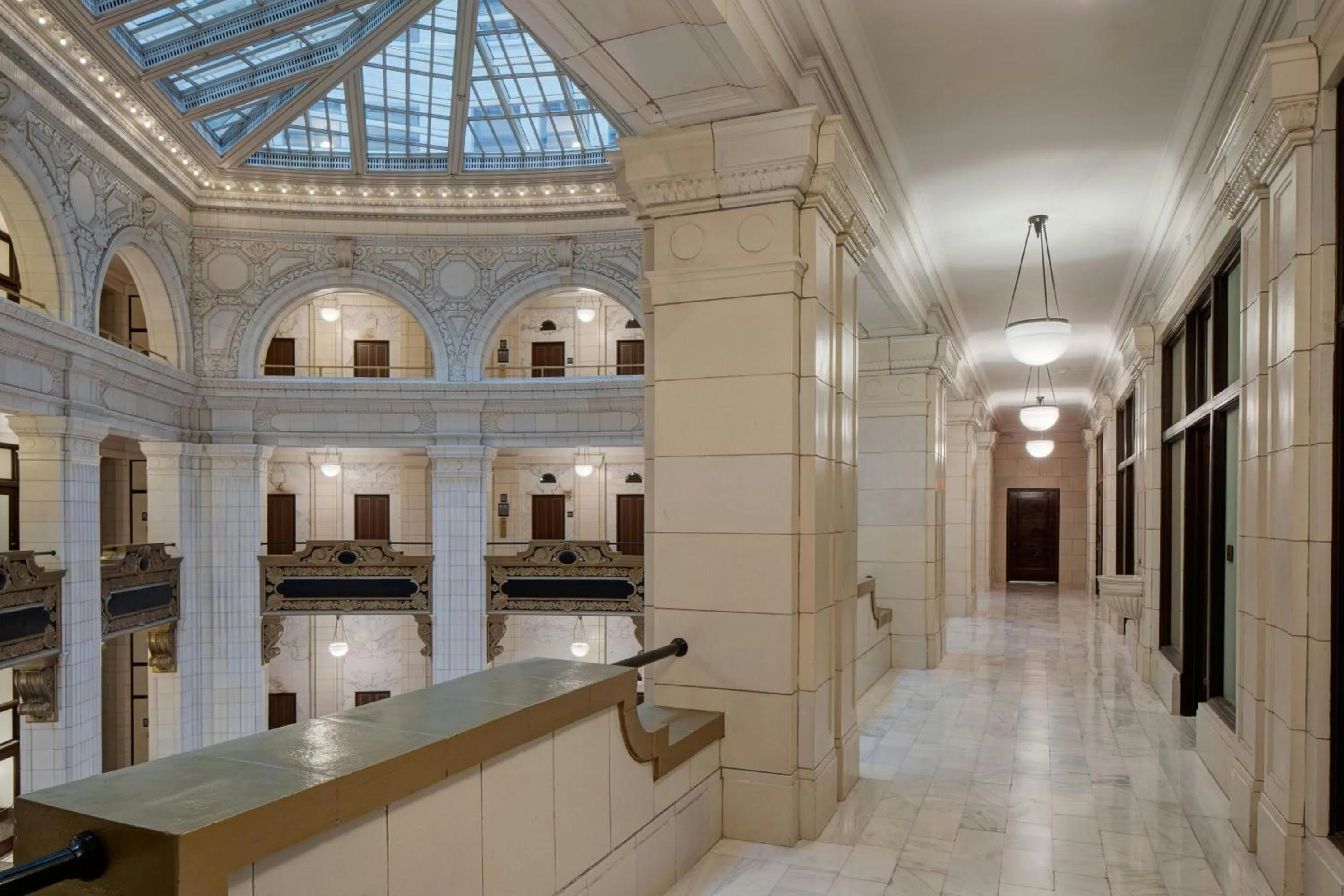 Lobby or reception in Hotel David Whitney, Autograph Collection