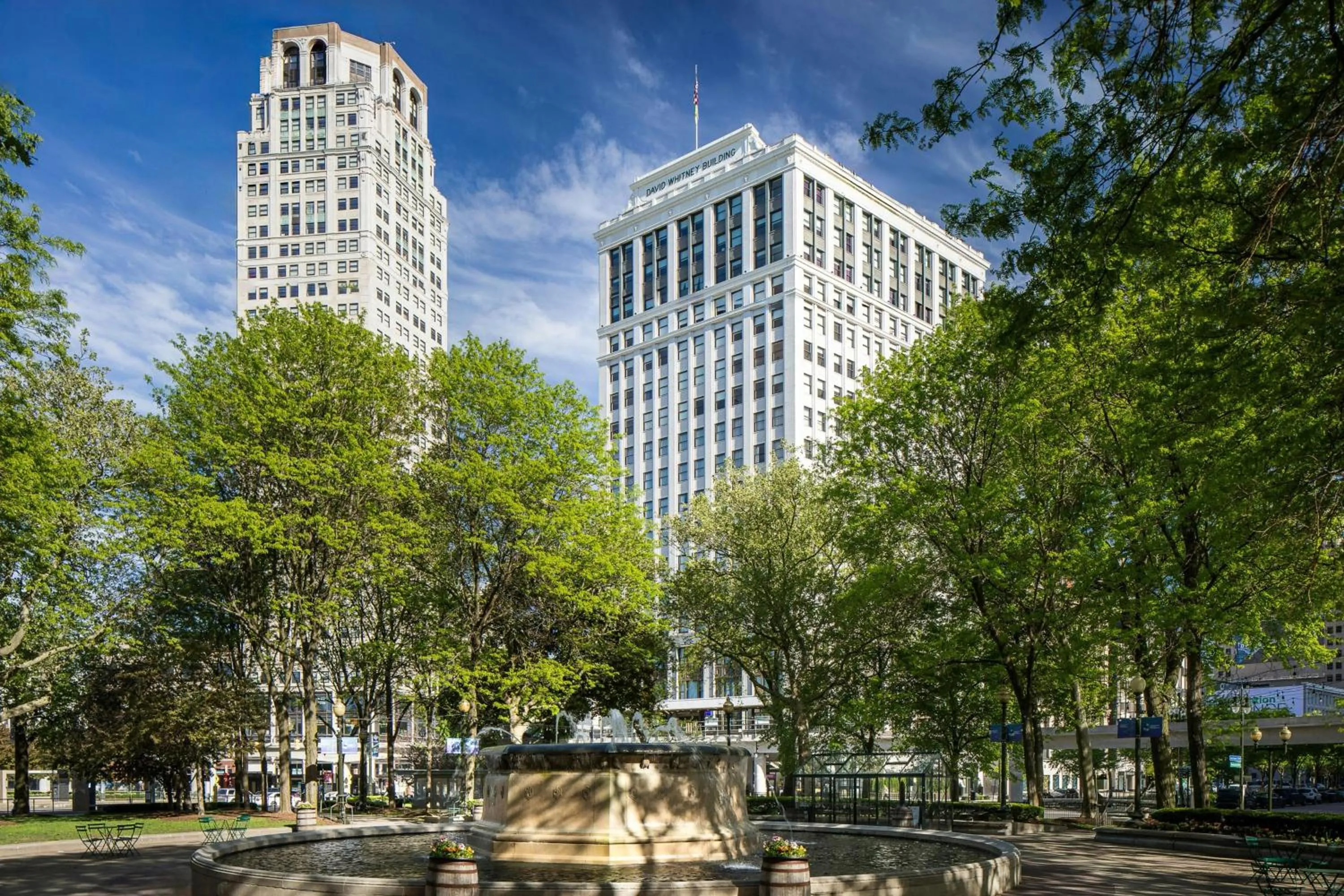 Property building in Hotel David Whitney, Autograph Collection