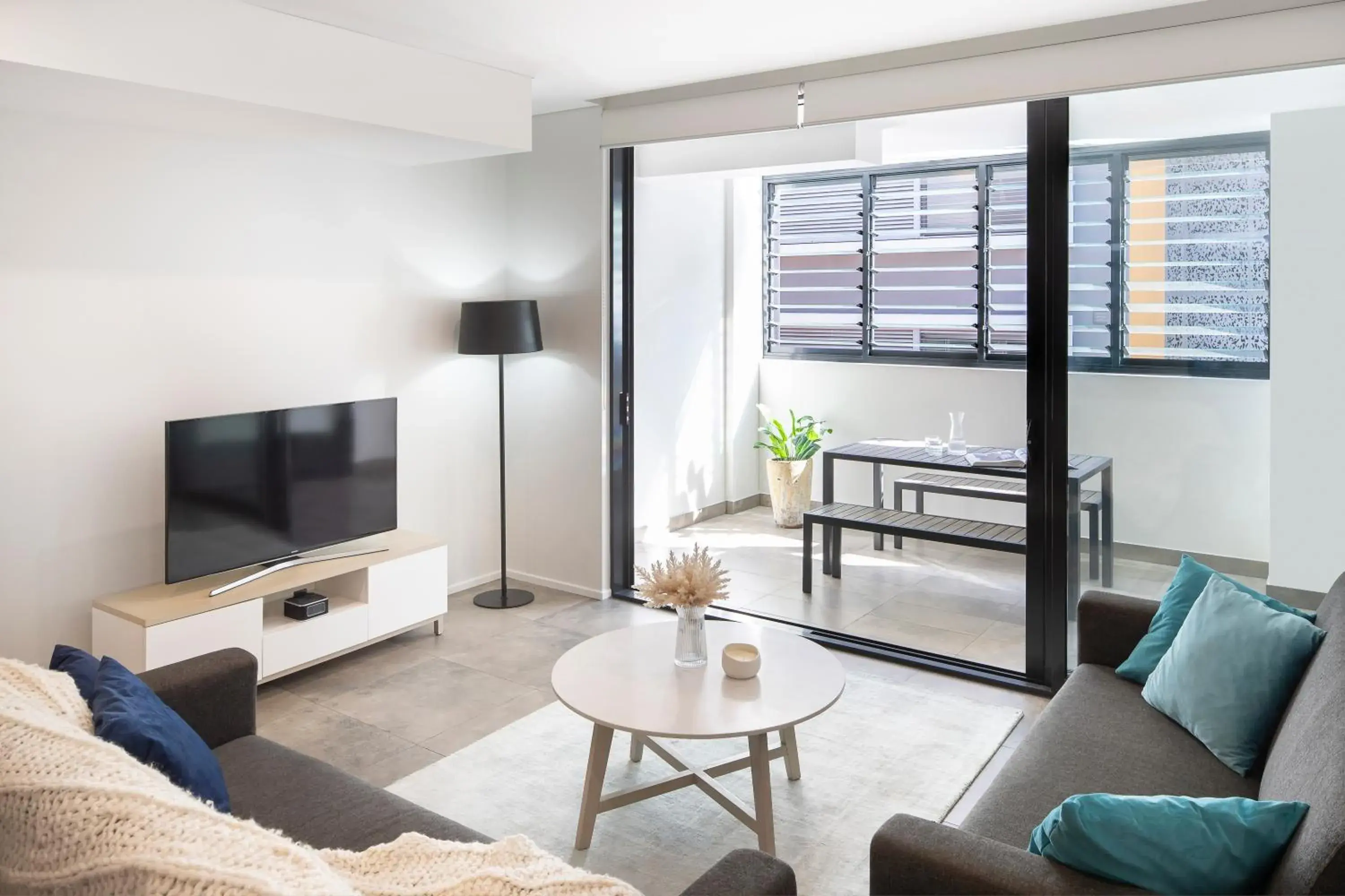 Living room in Veriu Camperdown Living room in Veriu Camperdown